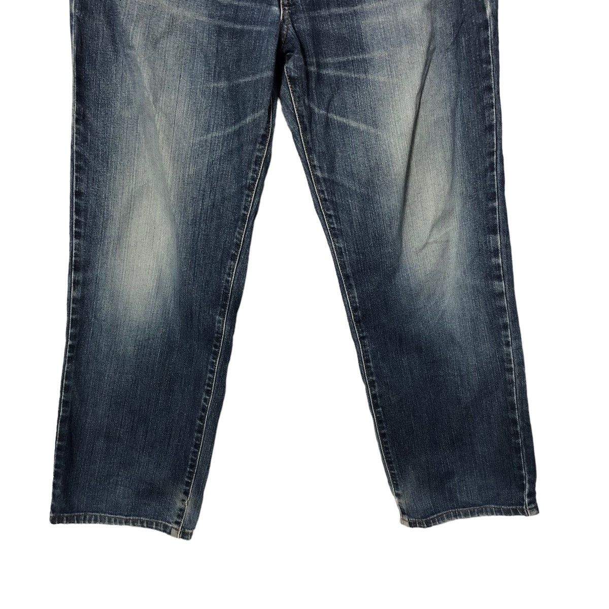 Jean × Wrangler Vintage Wrangler Jeans Distressed Denim Pants 34x39 Size US 33 - 3 Thumbnail