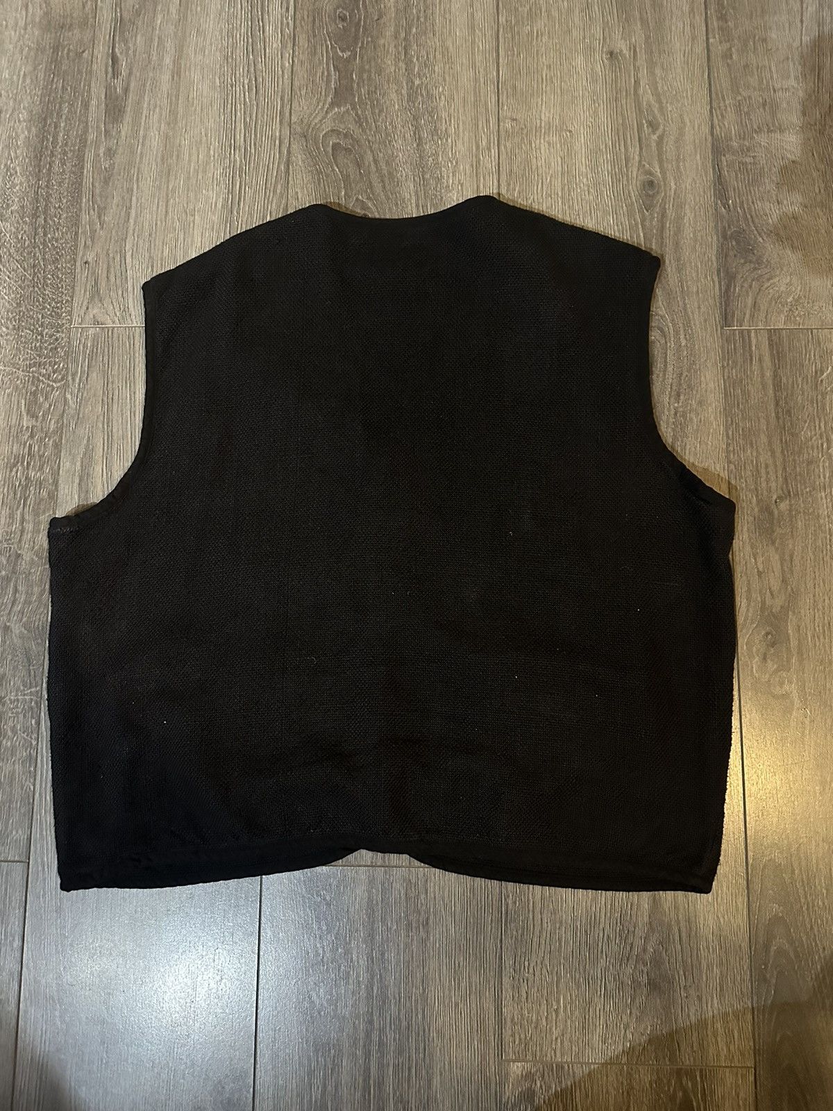 Vintage Vintage black boxy fit vest Size US M / EU 48-50 / 2 - 3 Thumbnail