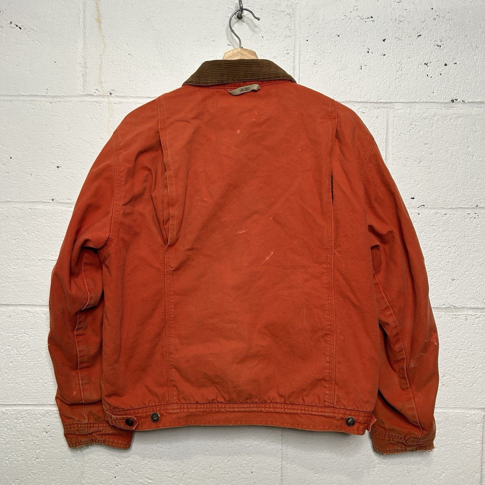 Vintage Vintage Berne Canvas Sherpa-Lined Detroit Jacket “Orange” Size L / US 10 / IT 46 - 2 Thumbnail