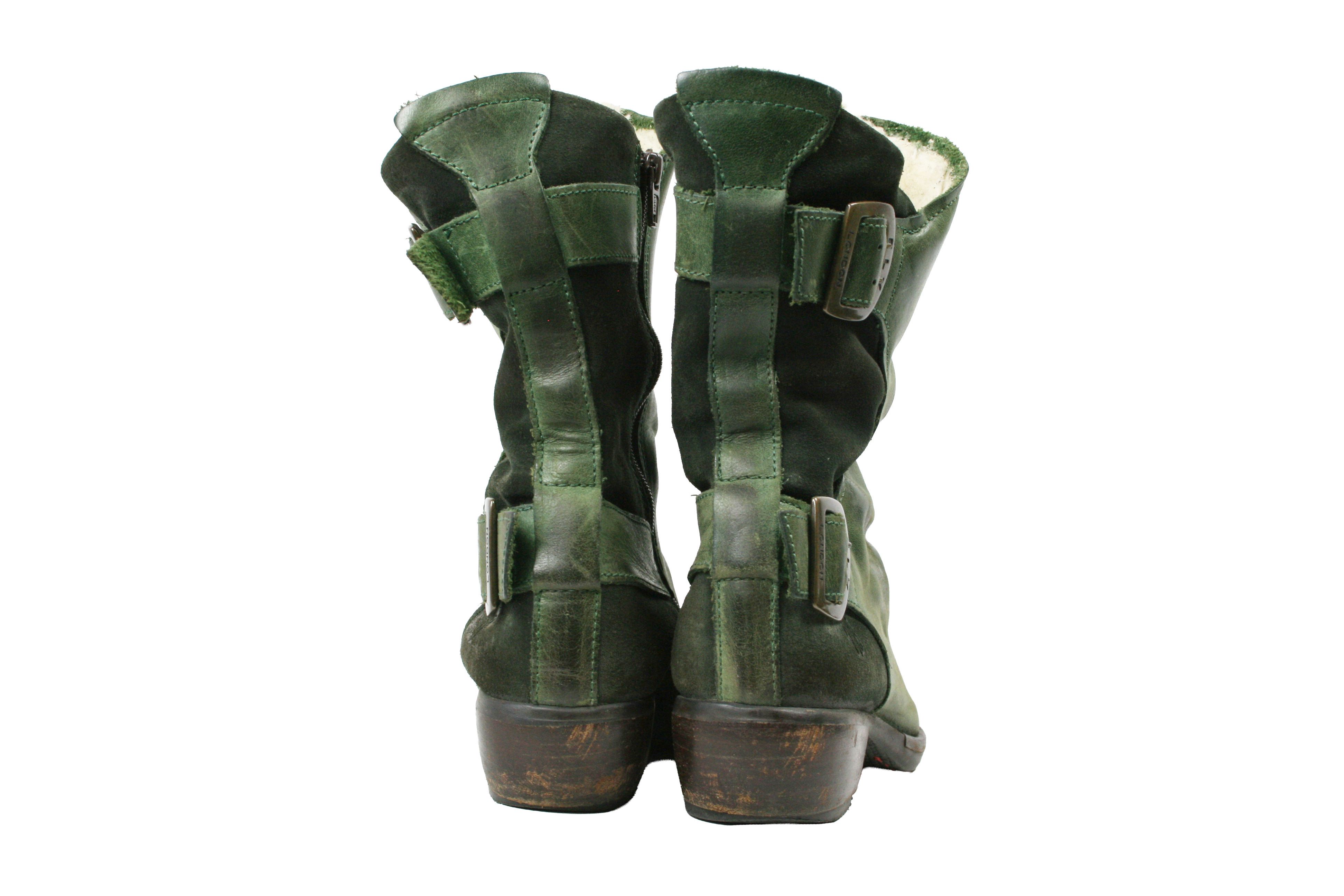 Fly London 00S Goblin Y2K Grunge Boots Vintage Size US 7 / IT 37 - 10 Thumbnail
