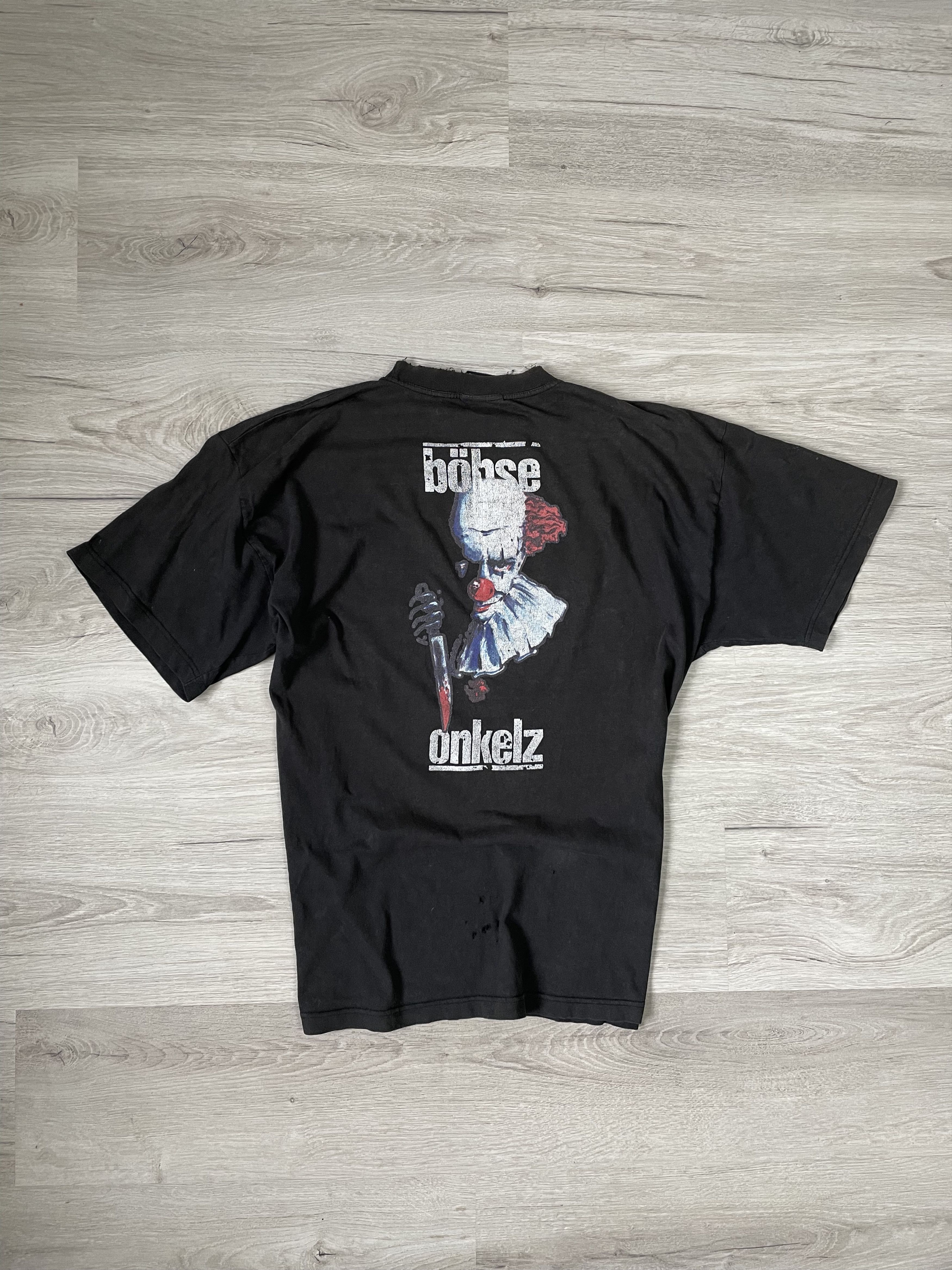 Japanese Brand × Vintage Vintage Men's Shirt Böhse Onkelz Size US XL / EU 56 / 4 - 2 Thumbnail