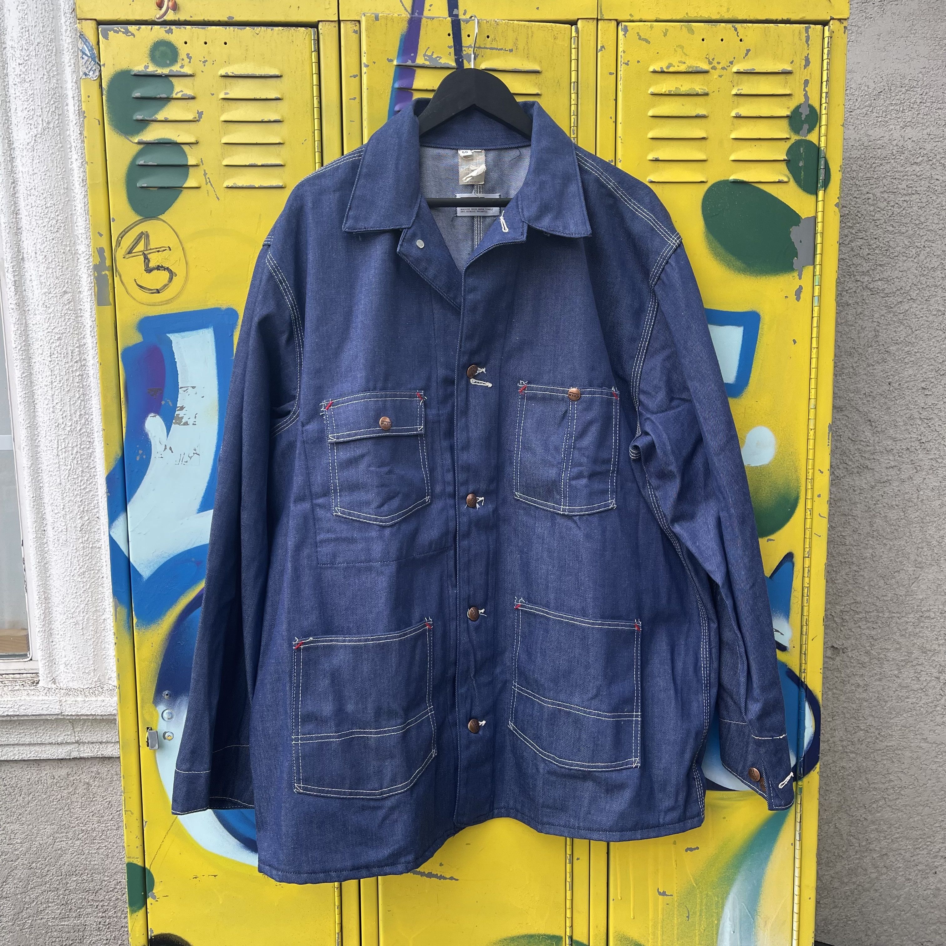 Vintage Vintage Montgomery Core Denim Jacket Size US XL / EU 56 / 4 - 1 Thumbnail
