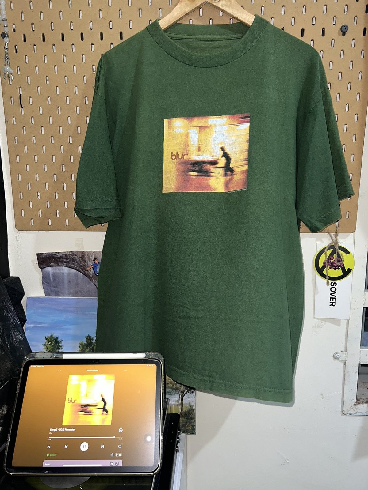 Band Tees × Vintage Blur vintage 1997 Size US L / EU 52-54 / 3 - 1 Thumbnail