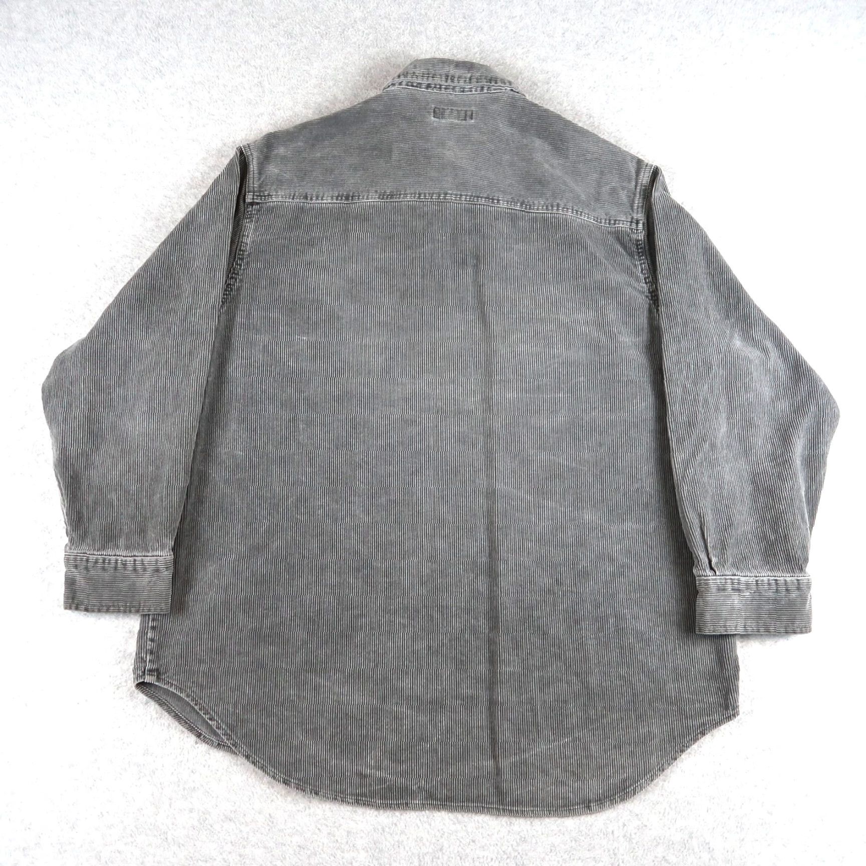 Vintage VINTAGE UNIONBAY Corduroy Shirt Jacket Men M Gray Button-Up Casual Preppy 90s Retro Vintage UnionBay Shirt Jacket Mens M Gray Button-Up Size US M / EU 48-50 / 2 - 2 Thumbnail