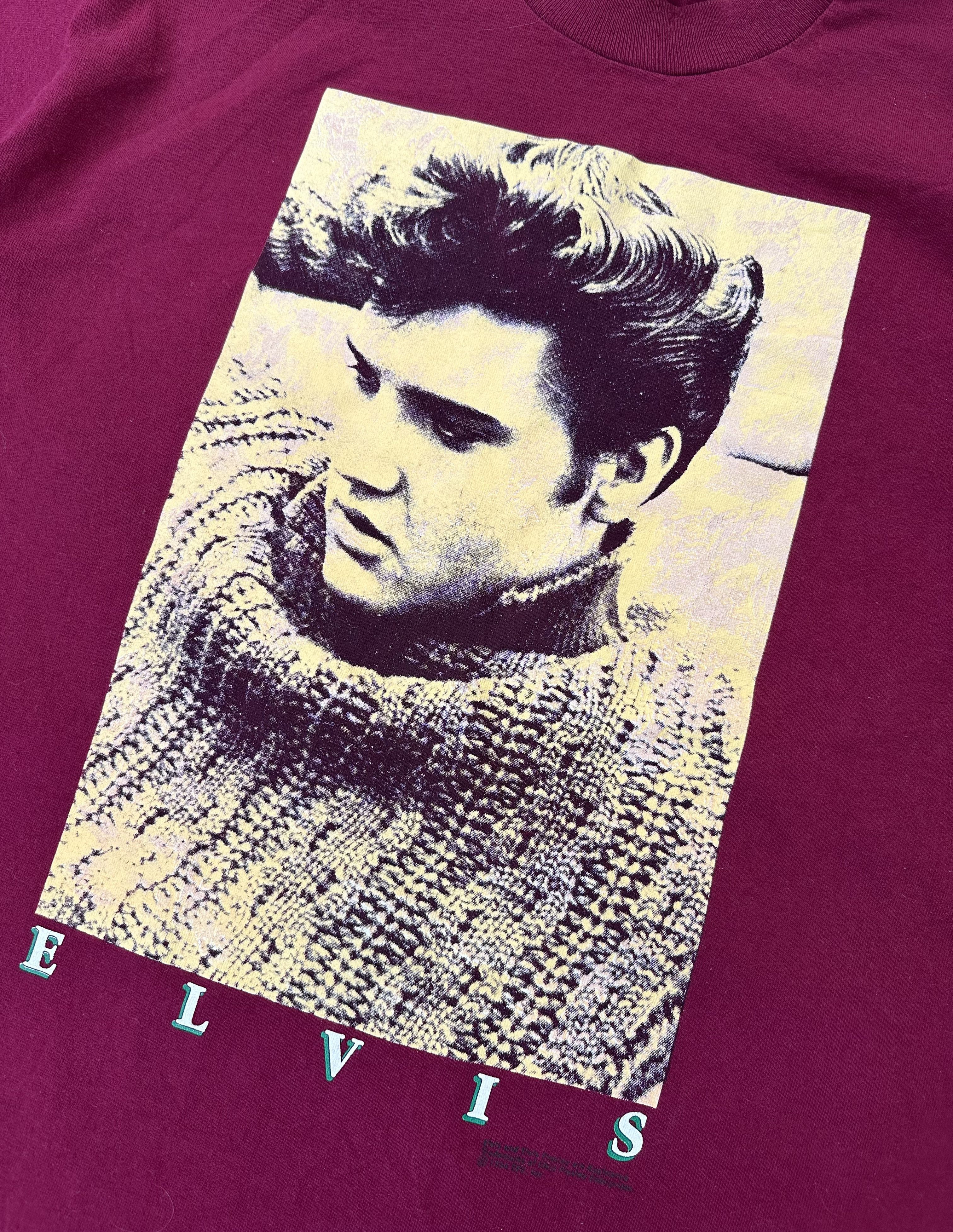 Band Tees × Vintage Rare Vintage Elvis Presley 1994 tour tee 90s Size US XL / EU 56 / 4 - 4 Thumbnail