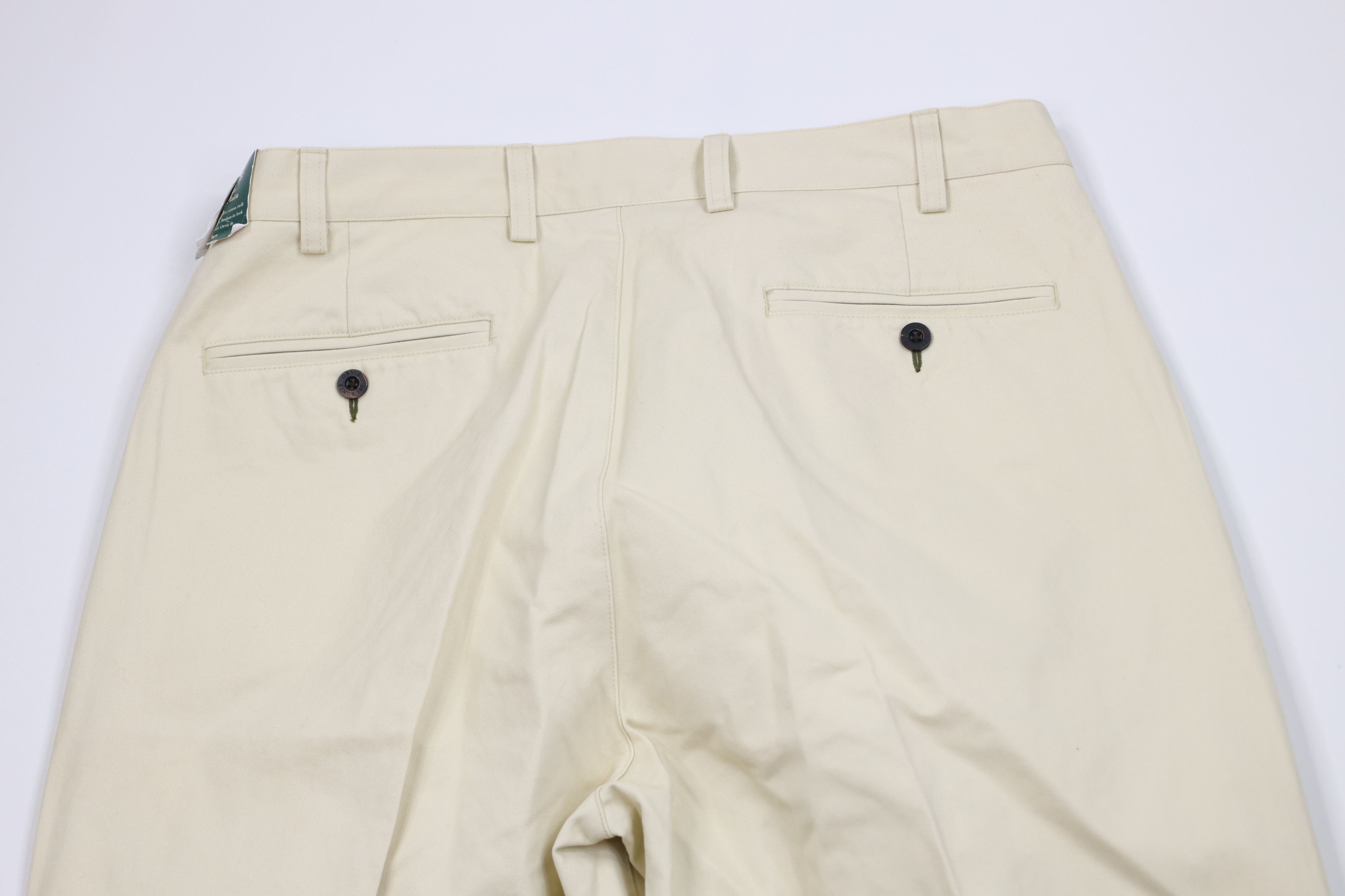 Orvis Deadstock Vintage Orvis Wide Leg Chino Pants Trousers Beige Size US 36 / EU 52 - 10 Thumbnail