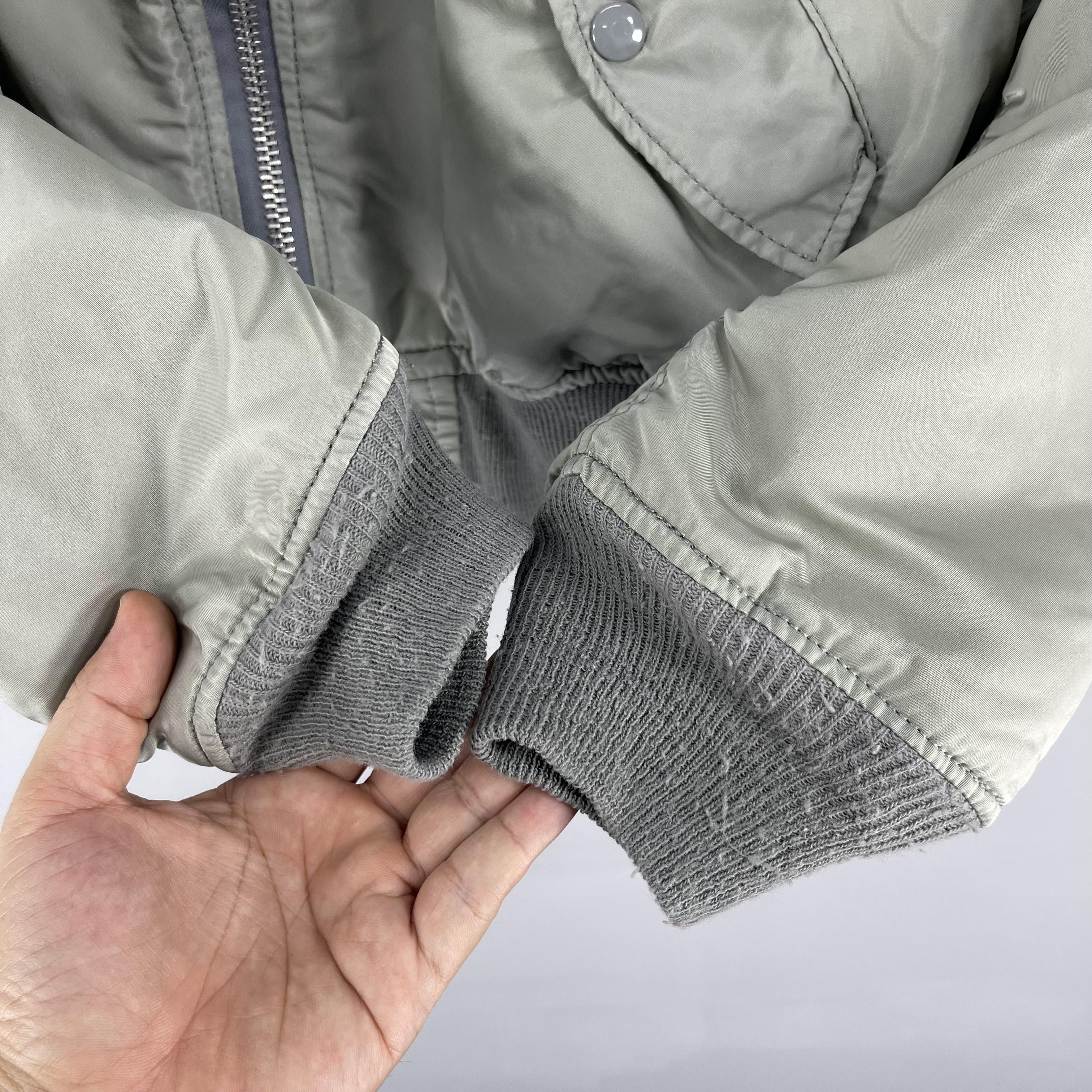 Alpha Industries Vintage 1980s ALPHA INDUSTRIES Ma-1 Bomber Flight Jacket Size US L / EU 52-54 / 3 - 5 Thumbnail