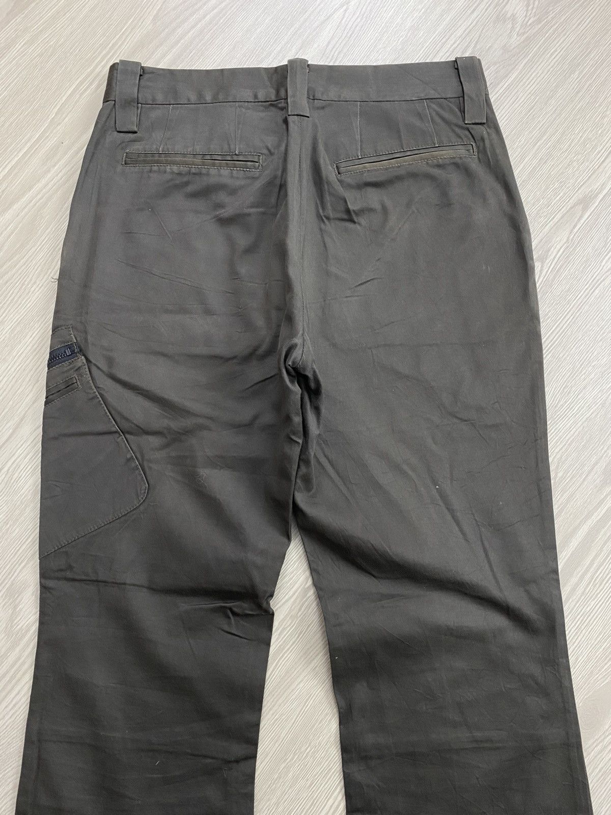 Ne-Net 2000s Nenet Issey Miyake 3D Bondage Cargo Flared Pants Y2K Size US 30 / EU 46 - 15 Thumbnail