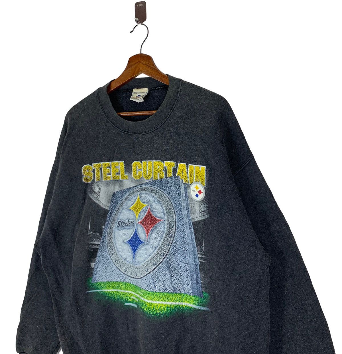 NFL × Vintage VINTAGE PITTSBURGH STEELERS NFL CREWNECK Size US XL / EU 56 / 4 - 3 Thumbnail