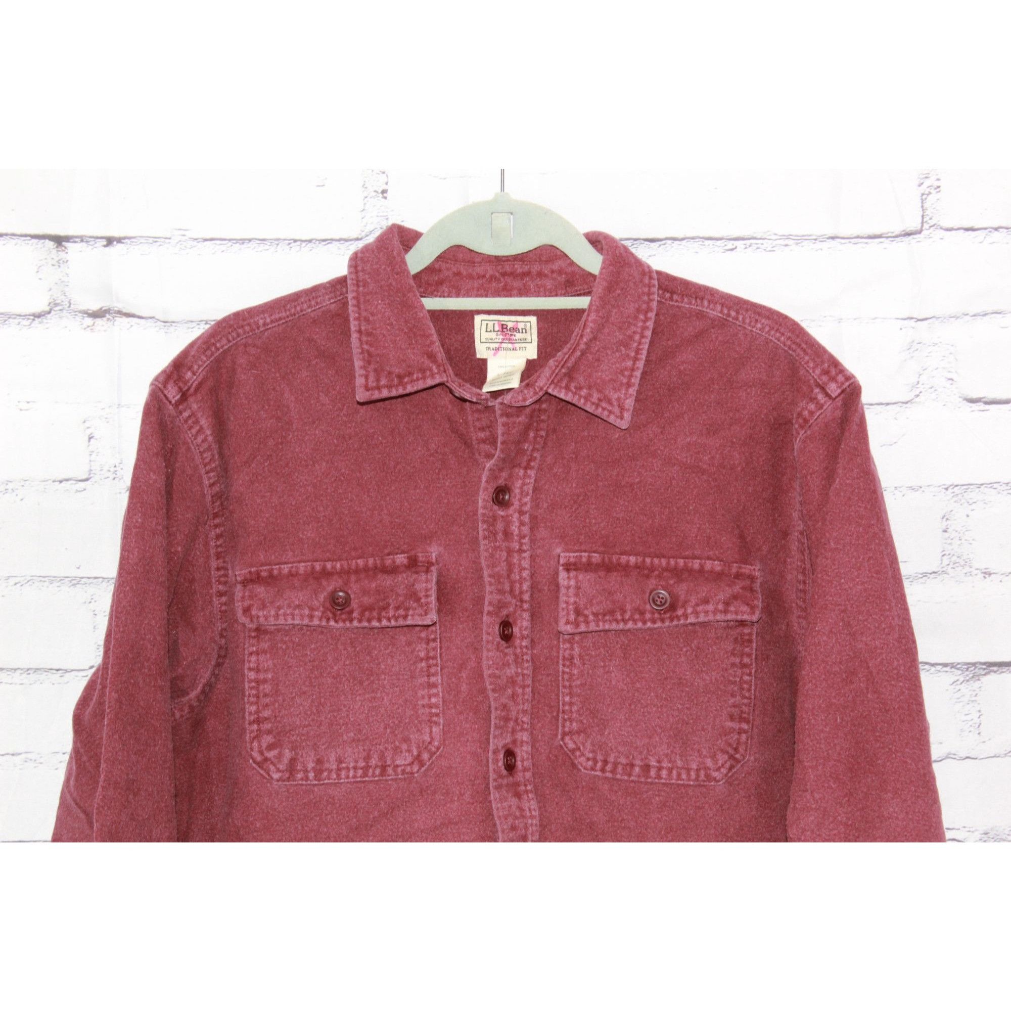 L.L. Bean LL Bean Men's Chamois Shirt Heaviest Weigh Layer Workwear Ca Size US L / EU 52-54 / 3 - 3 Thumbnail
