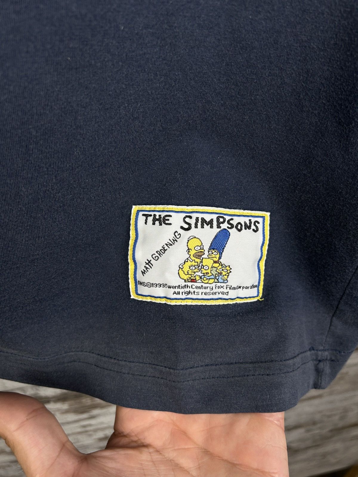 The Simpsons Mens Vintage The Simpson T Shirt 1999 tee Matthew Groening Size US L / EU 52-54 / 3 - 7 Thumbnail