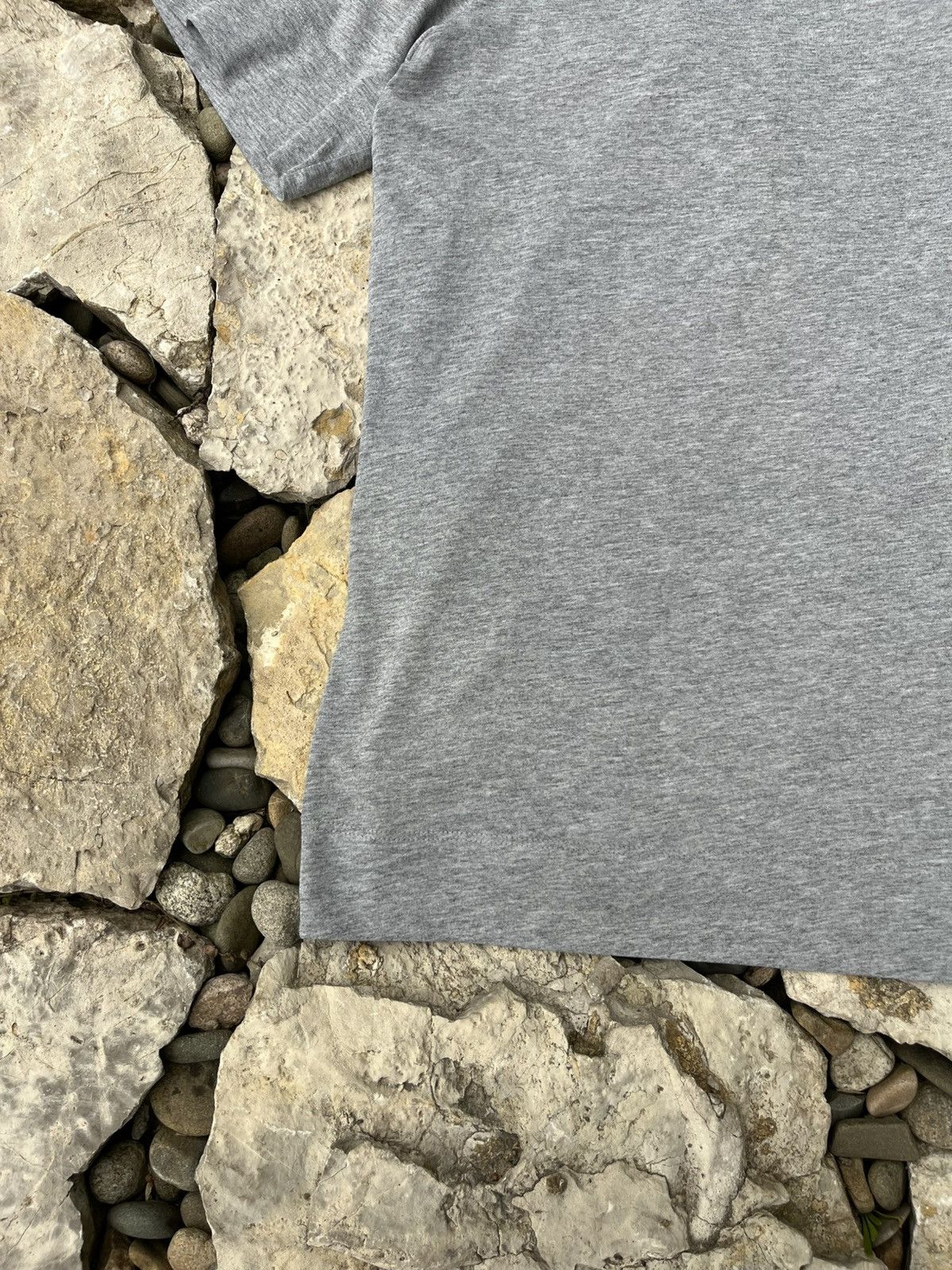 Designer × Ganni Ganni Software basic small chest logo grey tee t-shirt Size S / US 4 / IT 40 - 7 Thumbnail