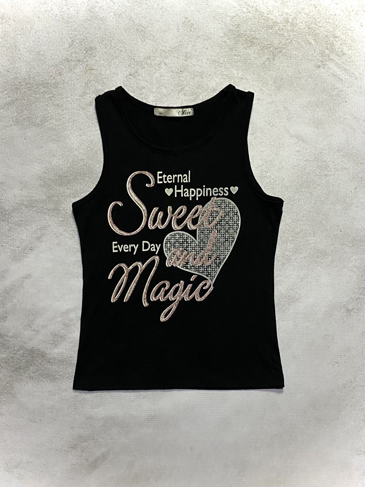 Japanese Brand Sue tank top Size XS / US 0-2 / IT 36-38 - 1 Thumbnail