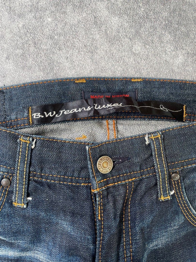Japanese Brand × Vintage Blue Way Nippon Faded Wash Denim Pants Size US 32 / EU 48 - 3 Thumbnail