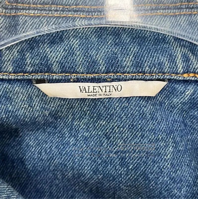 Valentino Valentino Blue Denim Jacket for Men . Size US XL / EU 56 / 4 - 3 Thumbnail