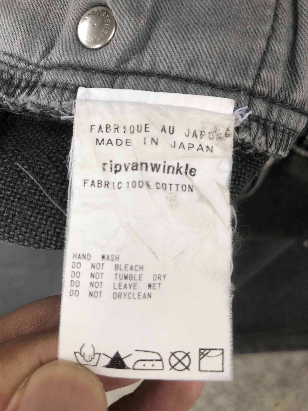 RIPVANWINKLE Japanese ripvanwinkle Flared Jeans Distressed Size US 32 / EU 48 - 23 Thumbnail
