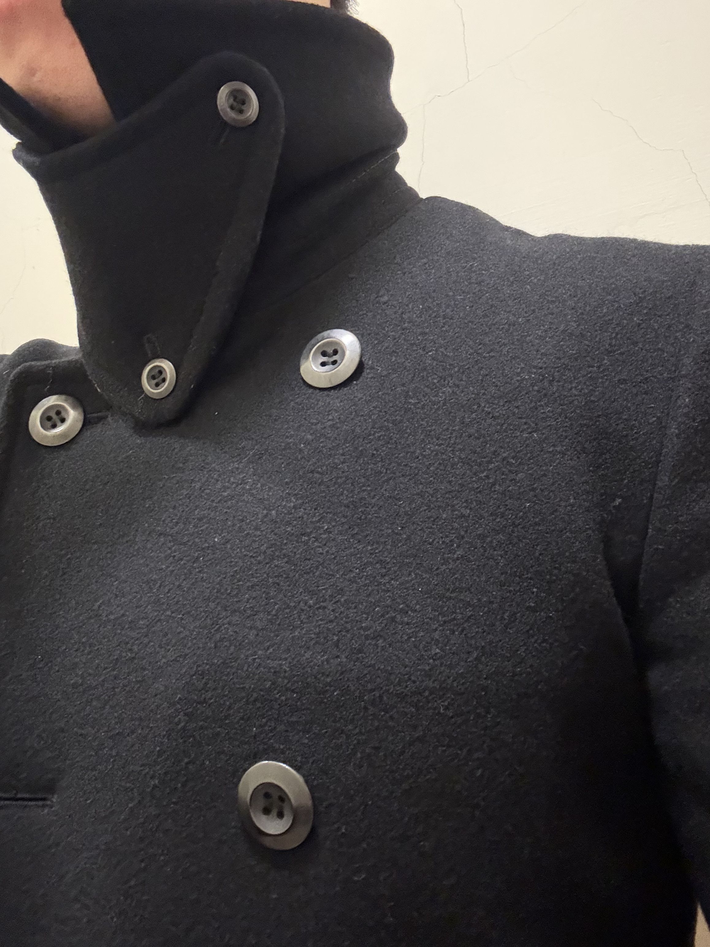 Attachment Heavy wool short pea coat Size US S / EU 44-46 / 1 - 8 Thumbnail