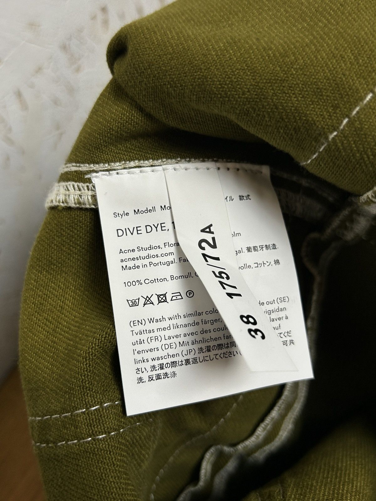 Acne Studios BNWT Acne Studios Bla Konst Dive Dye Belted Denim Skirt 38 Size 26" / US 2 / IT 38 - 8 Thumbnail