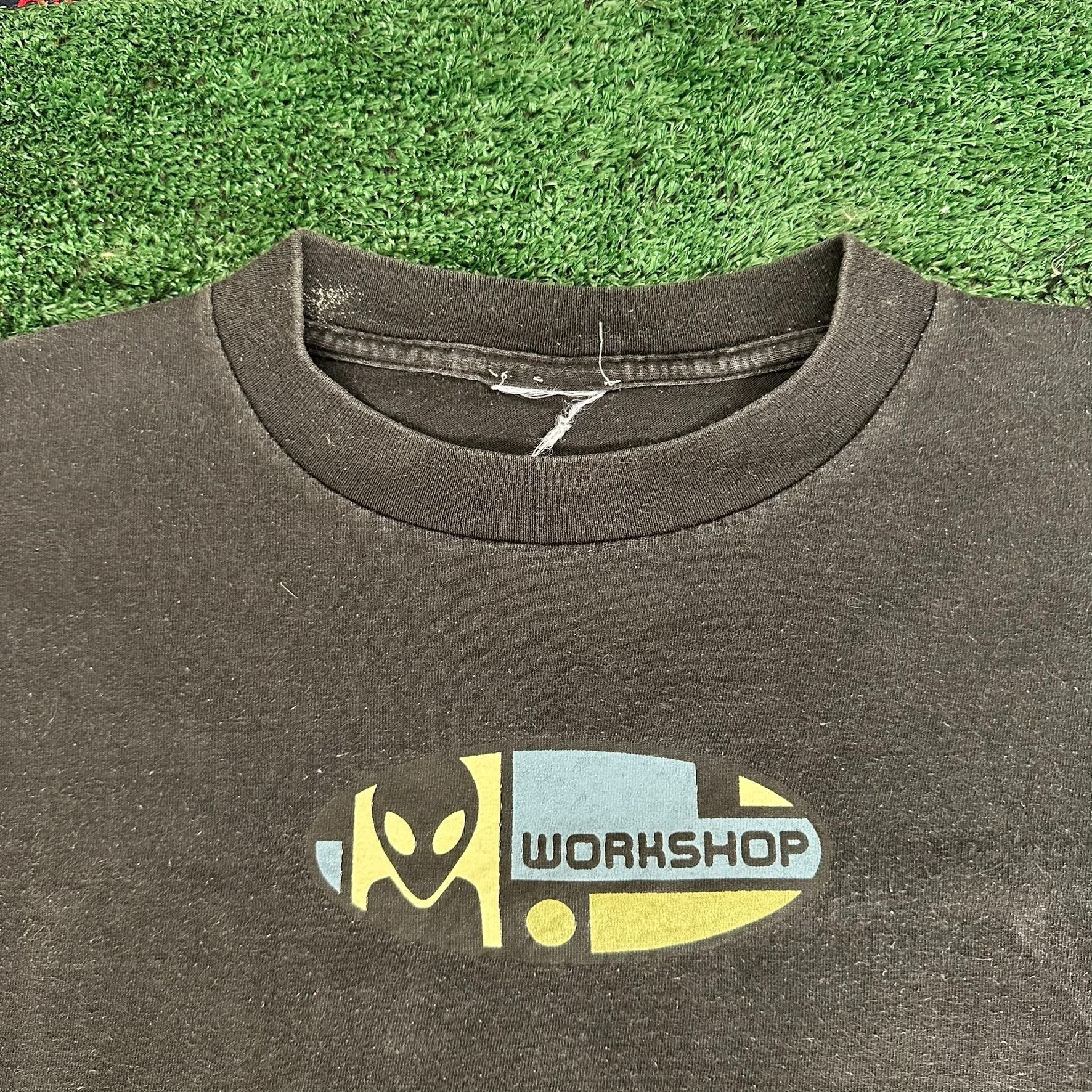 Alien Workshop Vintage 90s Alien Workshop Skate T-Shirt Boxy Faded Black L Size US L / EU 52-54 / 3 - 2 Thumbnail