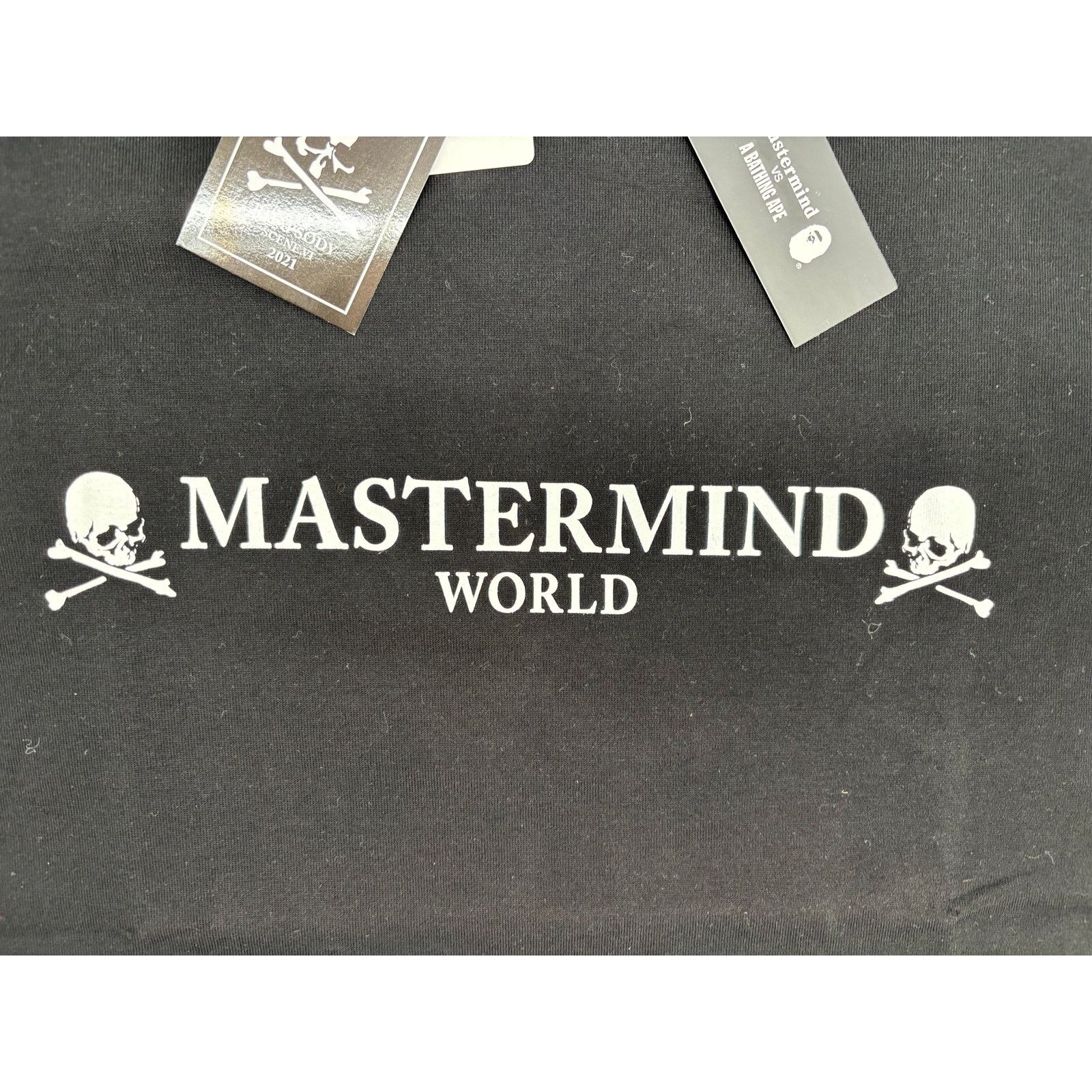 Mastermind Japan Mastermind World Back Logo Black T-Shirt Size Small Size US S / EU 44-46 / 1 - 5 Thumbnail