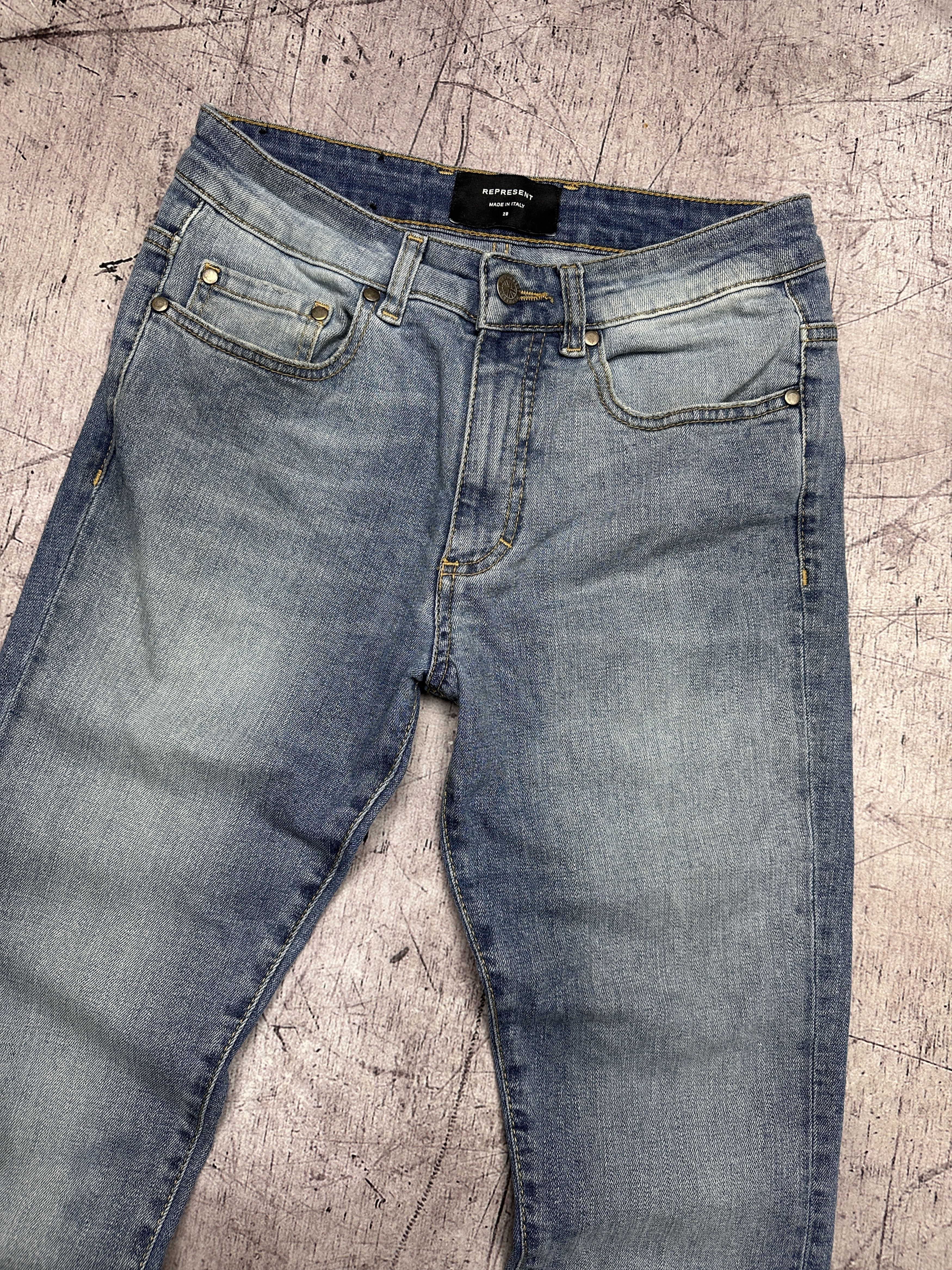 Represent Clo. Represent Mens Biker Jeans Denim Pants Size US 28 / EU 44 - 2 Thumbnail