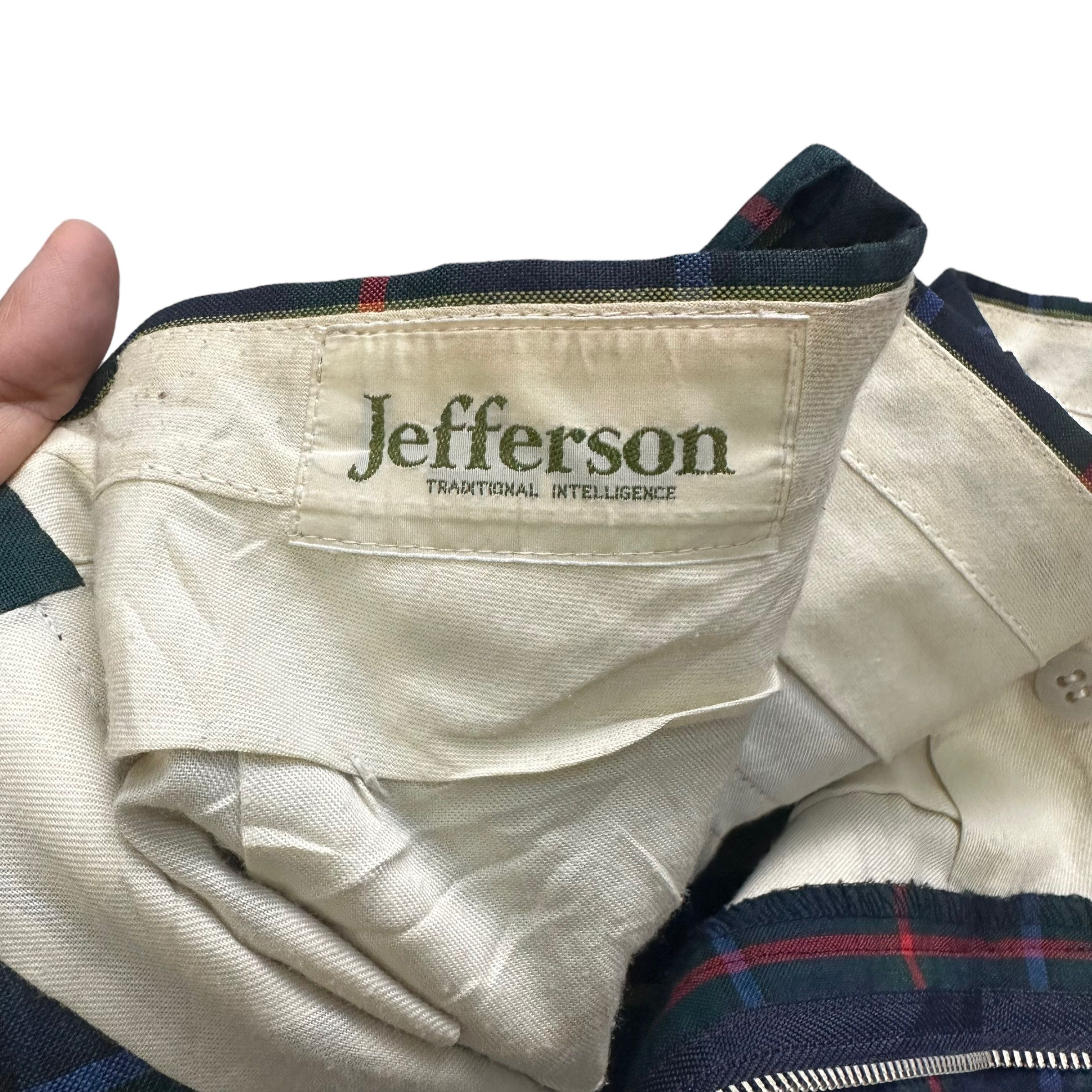 JEFFERSON CHECKED CASUAL PANT #7900-189