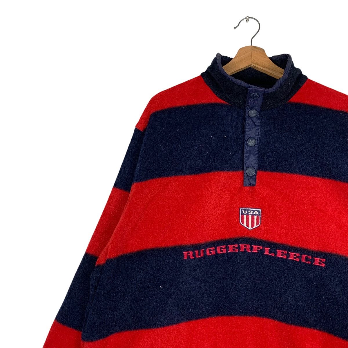 Gant Rugger GANT RUGGER FLEECE Embroidery Logo Half Button #1327-C60 Size US L / EU 52-54 / 3 - 6 Thumbnail