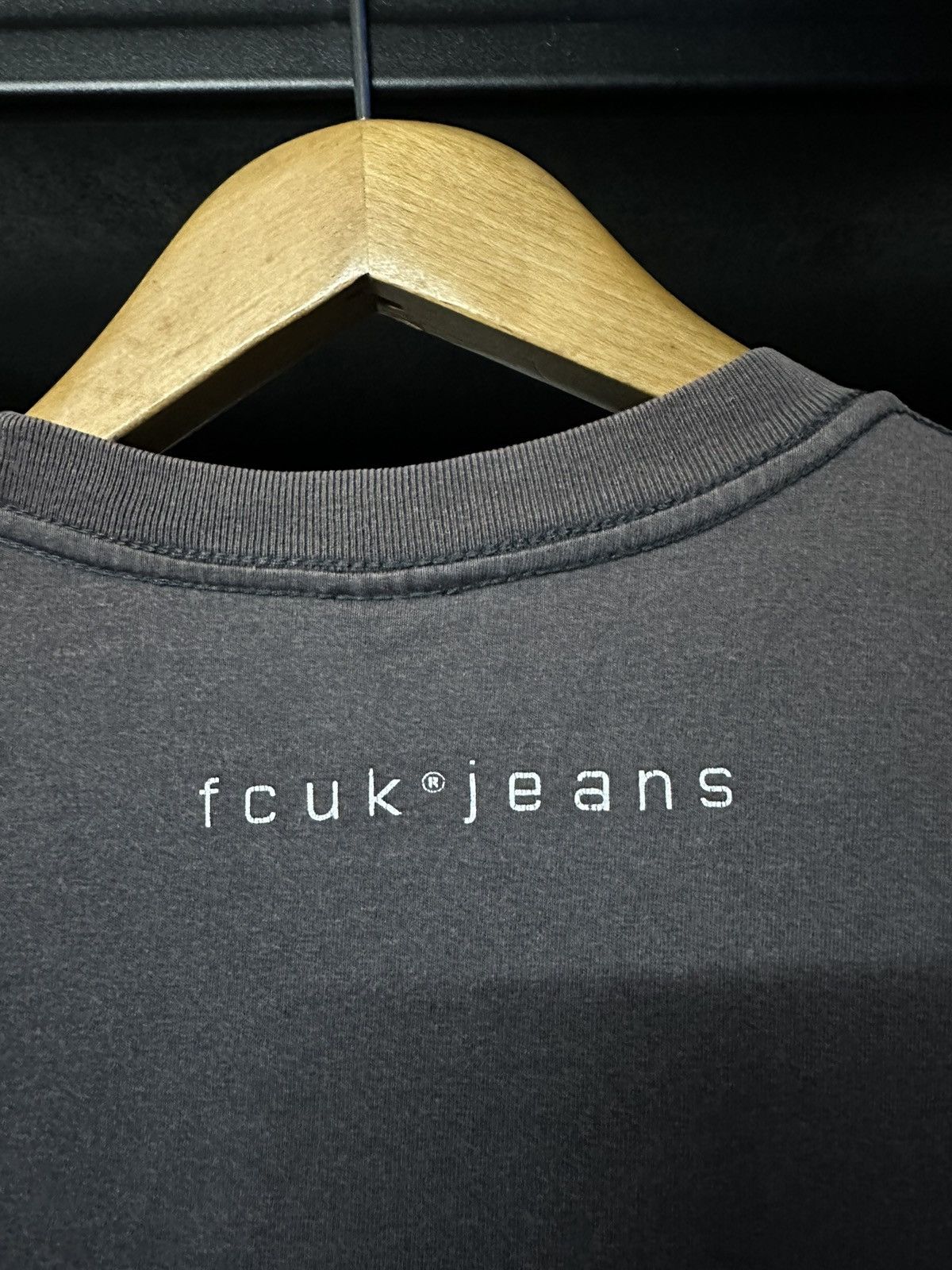 FCUK × Vintage Thrashed Vintage Fcuk Work Jeans Sun Faded Tee Size US L / EU 52-54 / 3 - 8 Thumbnail