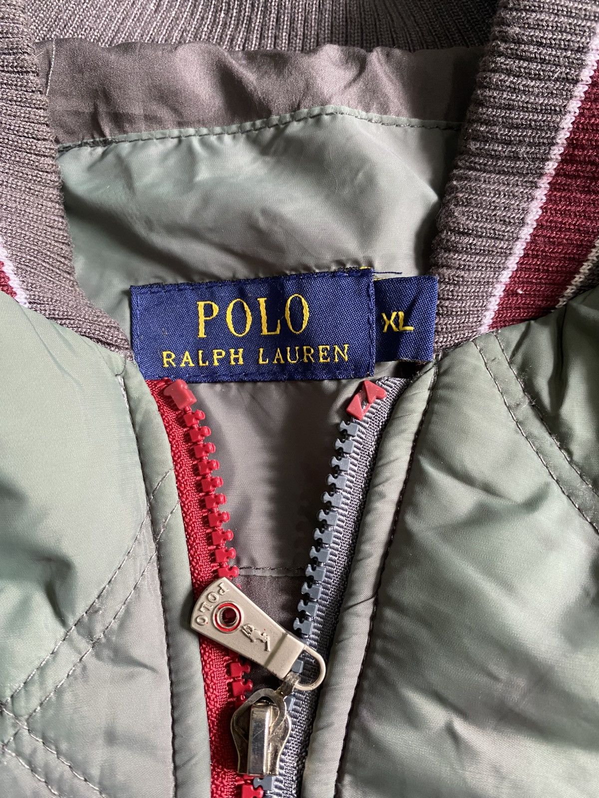 Polo Ralph Lauren Polo Ralph Lauren Quilte sun FADED bomber jackets Size US XL / EU 56 / 4 - 5 Thumbnail
