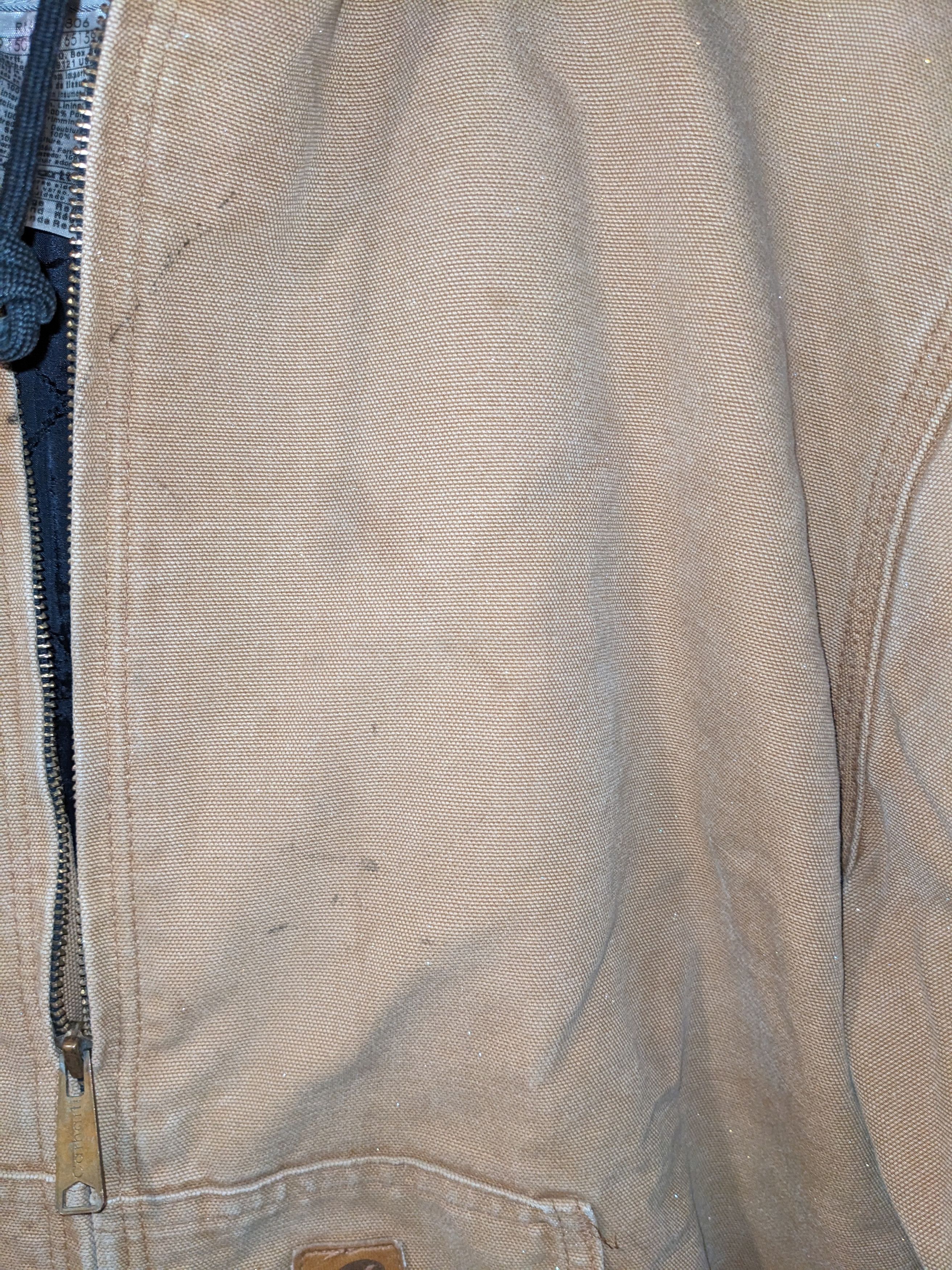 Carhartt × Vintage Vintage Carhartt J247 BRN Duck Canvas Full Zip Jacket Size US XL / EU 56 / 4 - 11 Thumbnail
