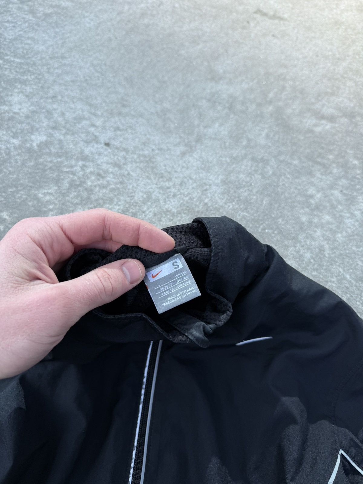 Nike × Vintage Vintage Nike Y2K avantgarde streetwear jacket Size US S / EU 44-46 / 1 - 12 Thumbnail