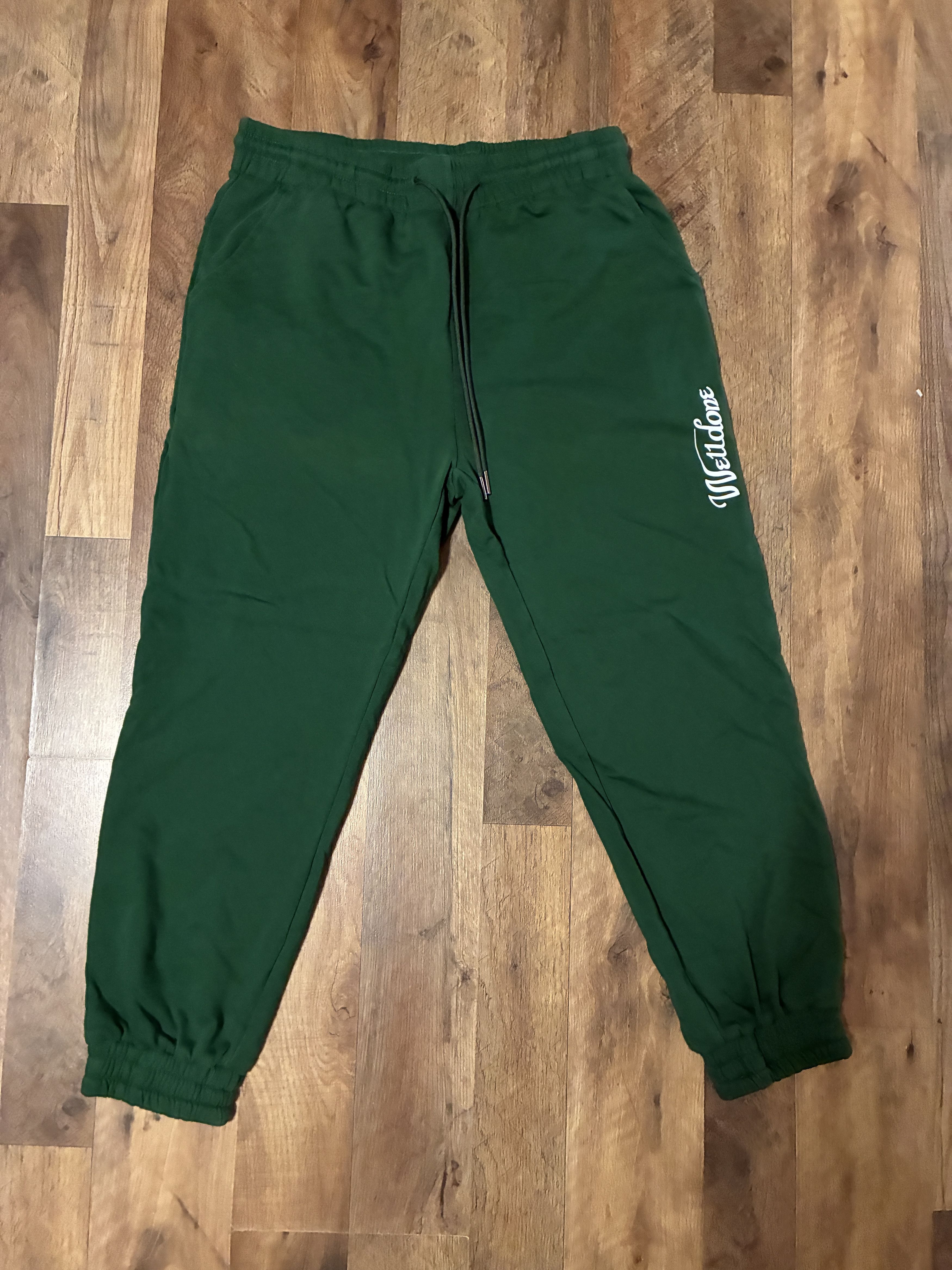 WE11DONE We11done Green Jogger Sweatpants (Unisex) Large L Welldone Size US 32 / EU 48 - 1 Thumbnail