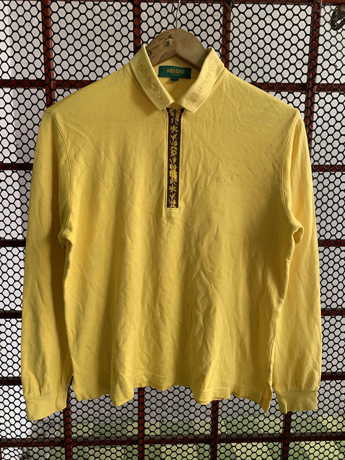 Japanese Brand × Kenzo Vintage Kenzo Golf Shirt Size M / US 6-8 / IT 42-44 - 1 Thumbnail