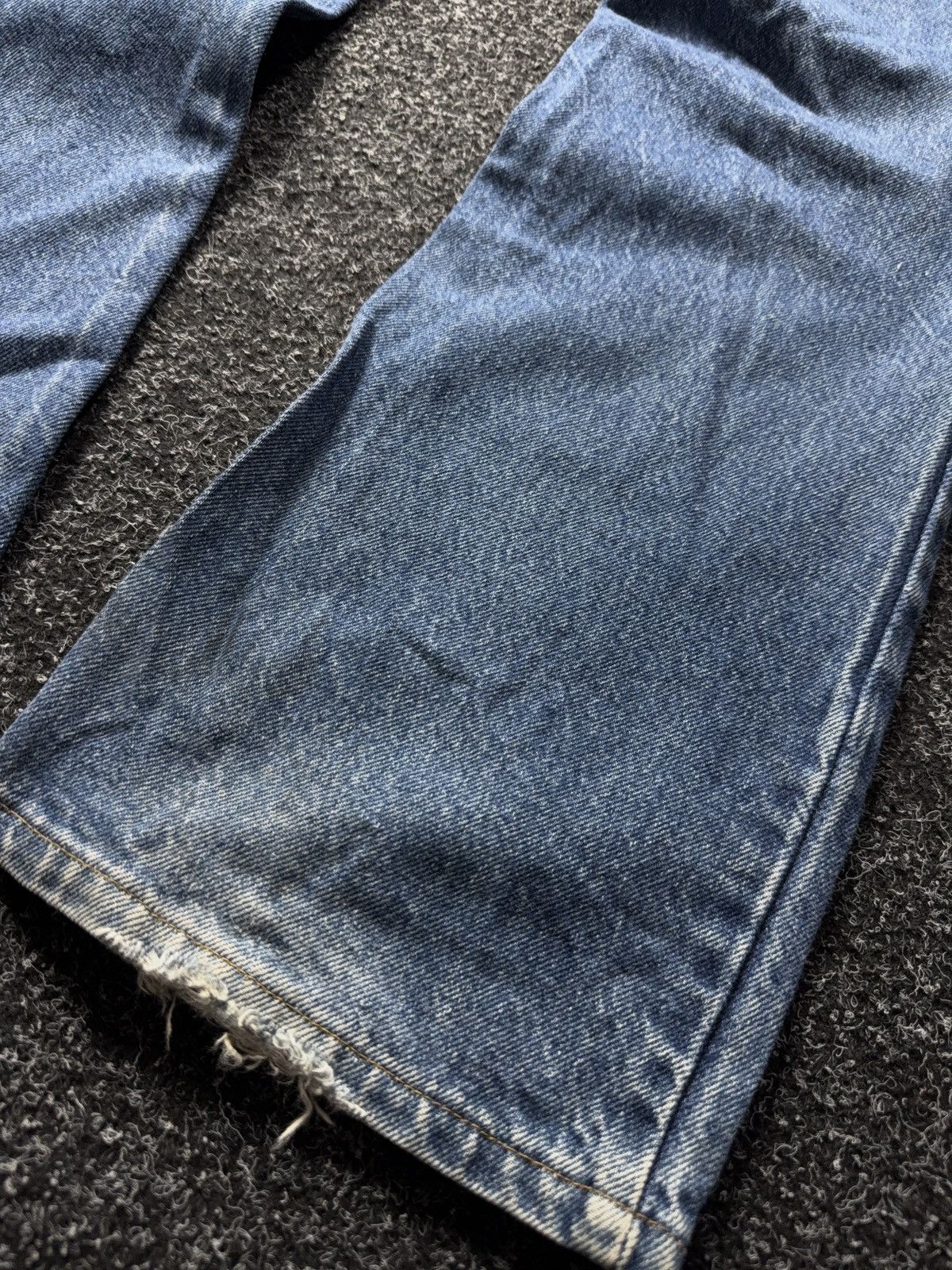 Levi's Vintage Clothing Archive Vintage 90s Levi’s 517 Made in USA Bootcut Jeans Size US 35 - 19 Thumbnail