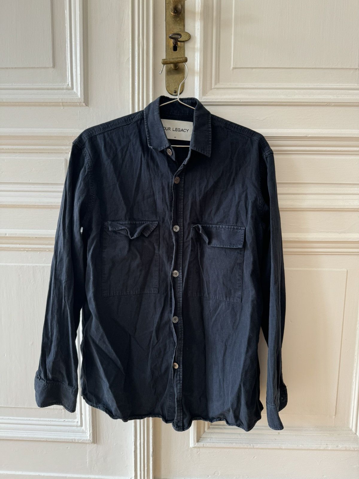 Our Legacy Our Legacy - Navy Shirt Size US S / EU 44-46 / 1 - 5 Thumbnail