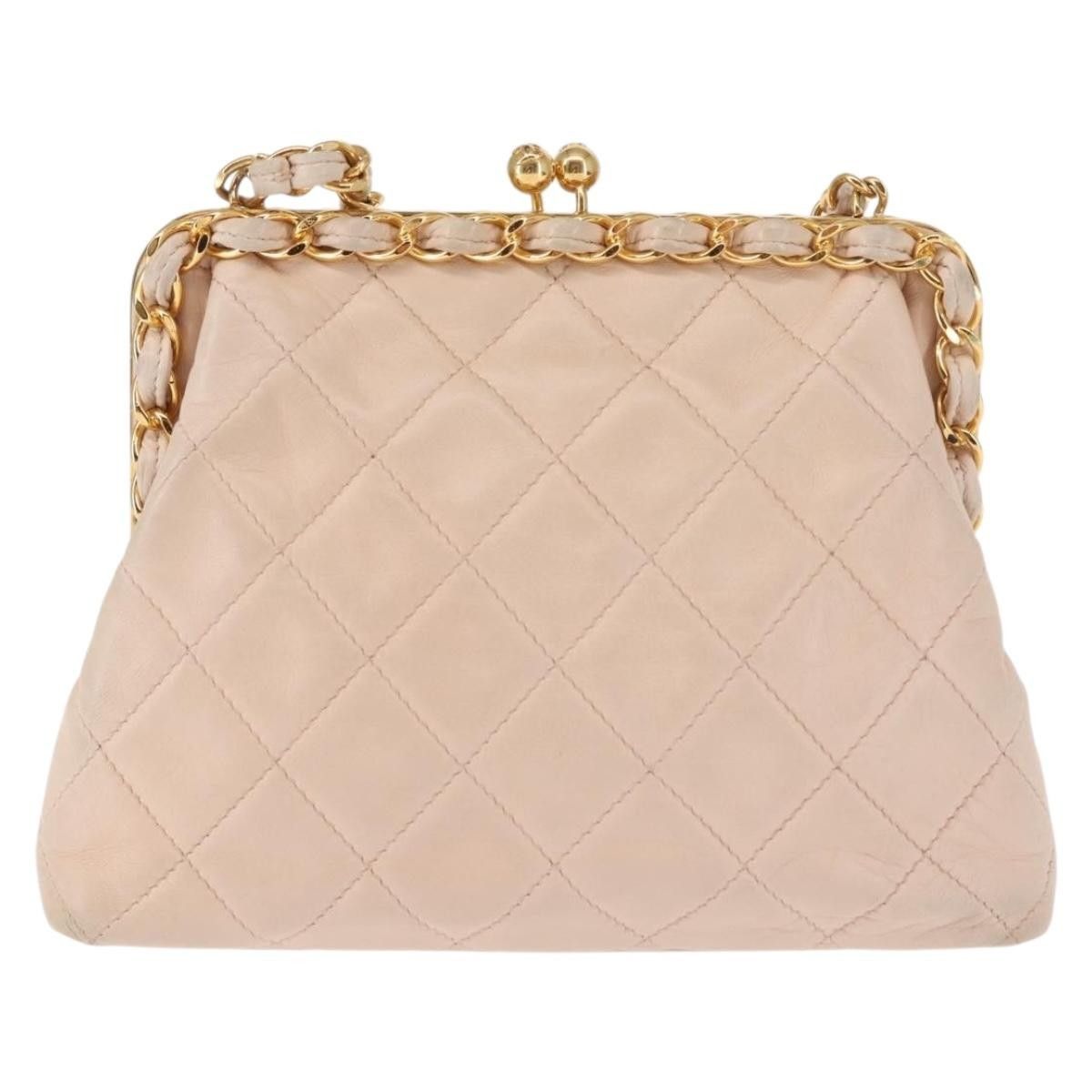 Chanel Chanel Kiss lock shoulder bag Leather Size ONE SIZE - 1 Thumbnail