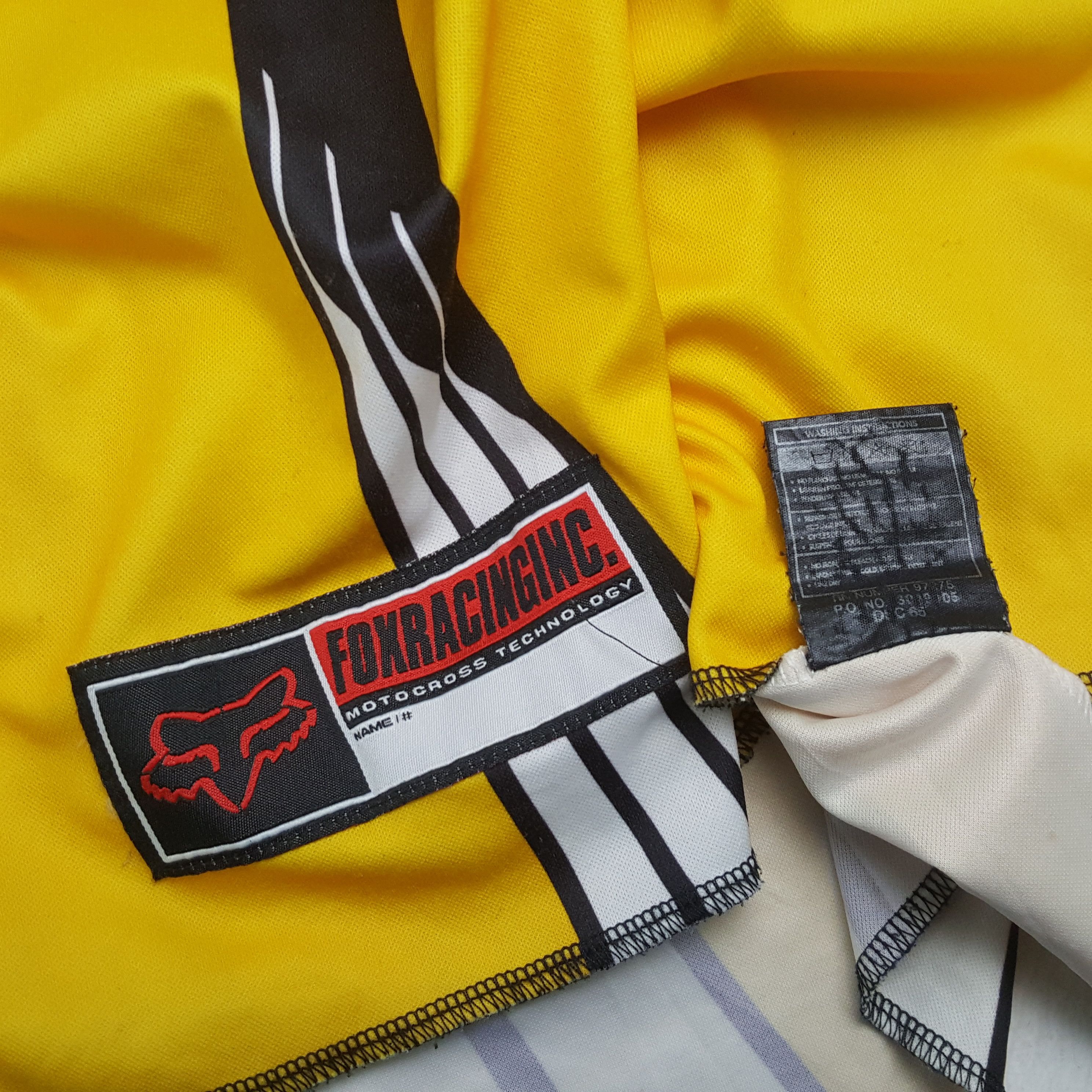 Fox Racing × Vintage Vintage FOX RACING KAWASAKI Japan Motorsports Jersey Tees Size US XL / EU 56 / 4 - 9 Thumbnail