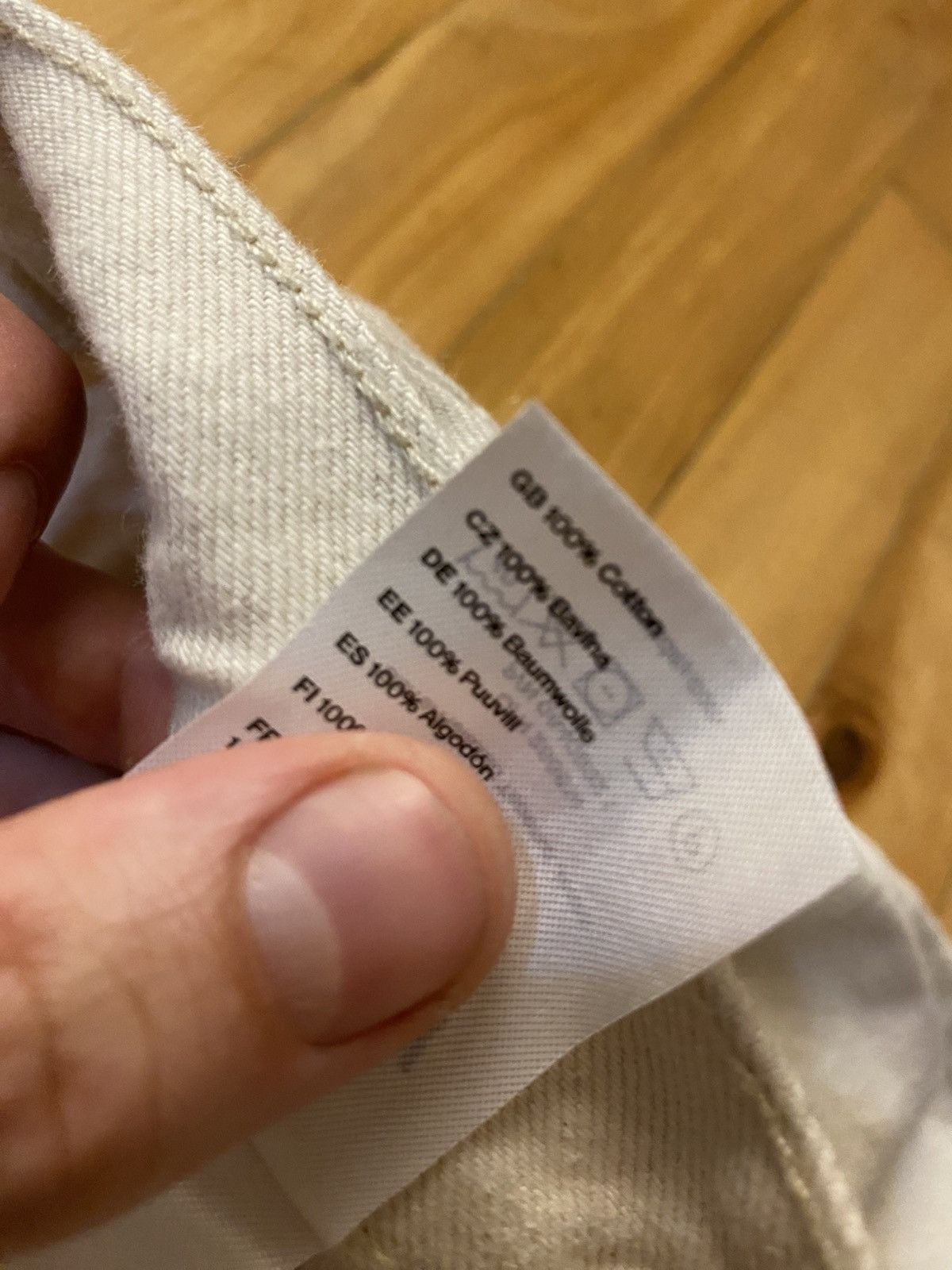 Weekday Cream denim from Weekday Size US 32 / EU 48 - 6 Thumbnail