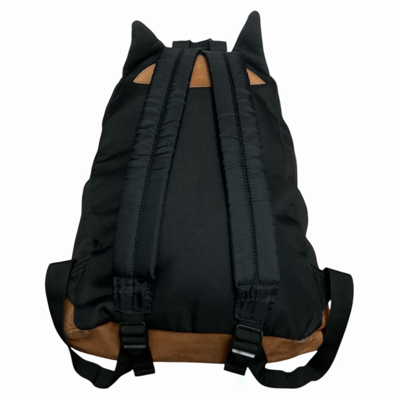 Ne-Net Ne-net Black/Brown Cat Backpack (Cloth) Size ONE SIZE - 2 Thumbnail
