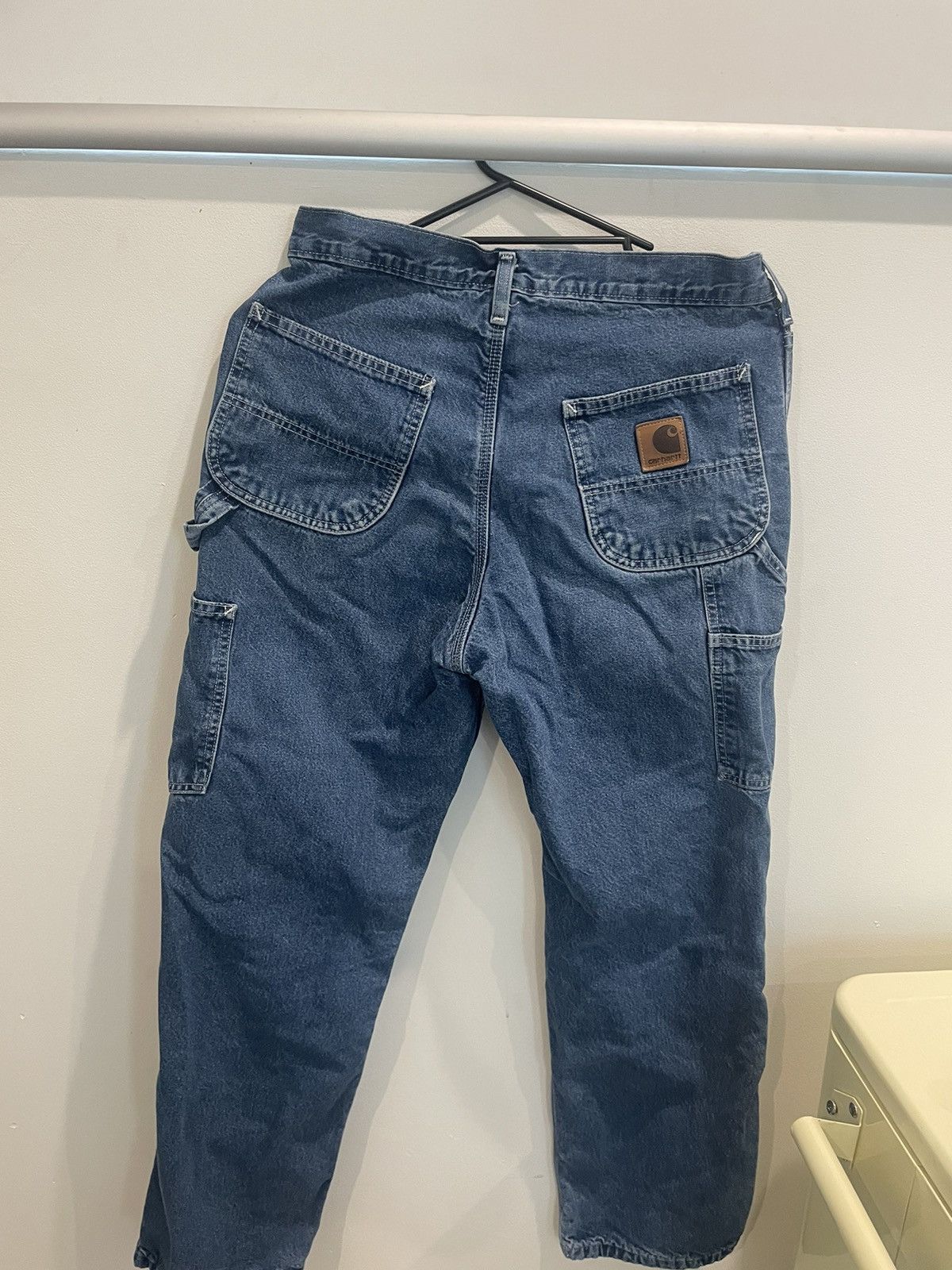 Carhartt × Carhartt Wip × Vintage Carhartt Fire Proof Denim Size US 31 - 3 Thumbnail