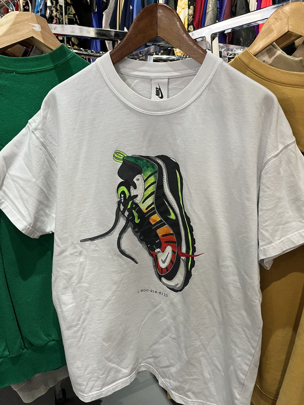 Designer Nike Streetwear Nike Sportswear x Olivia Kim Air Max 98 Streetwear T Shirt M Grailed