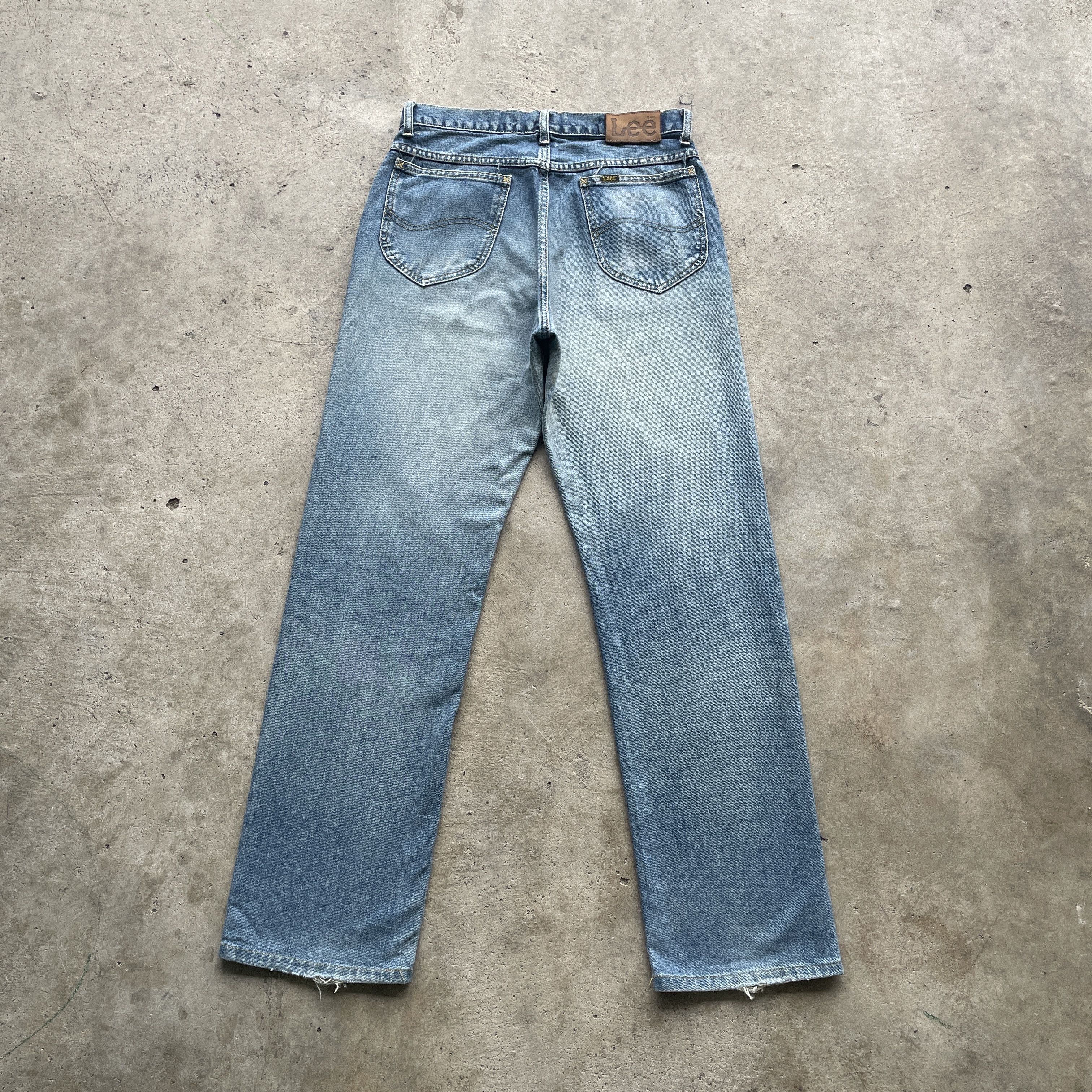 Japanese Brand × Jean VINTAGE JAPAN 🇯🇵 LEE DENIM FADED JEANS PANTS W30x30.5 Size US 30 / EU 46 - 11 Thumbnail