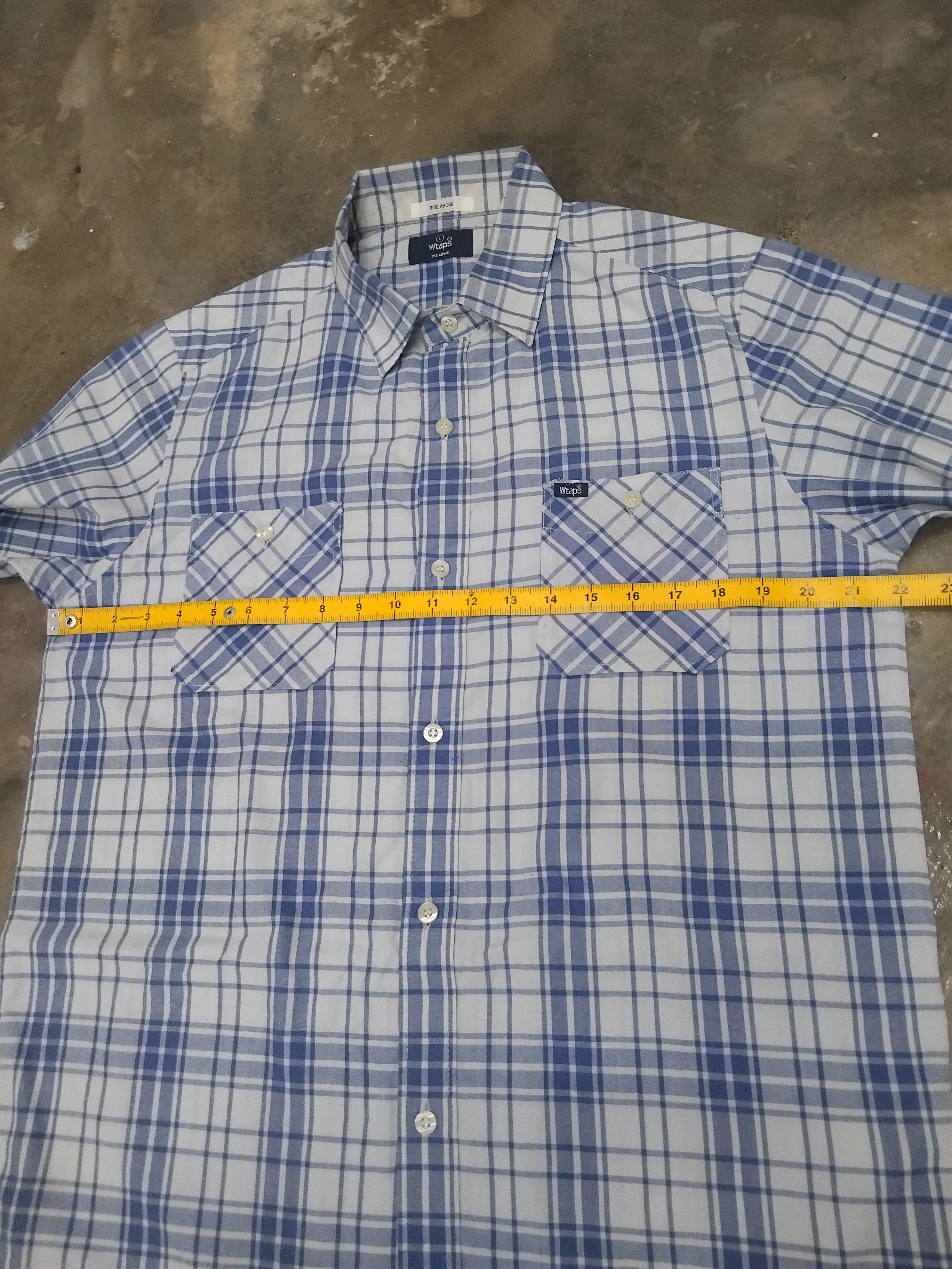 Japanese Brand 💥WTAPS Union L/S Checkered Shirt Size US L / EU 52-54 / 3 - 10 Thumbnail