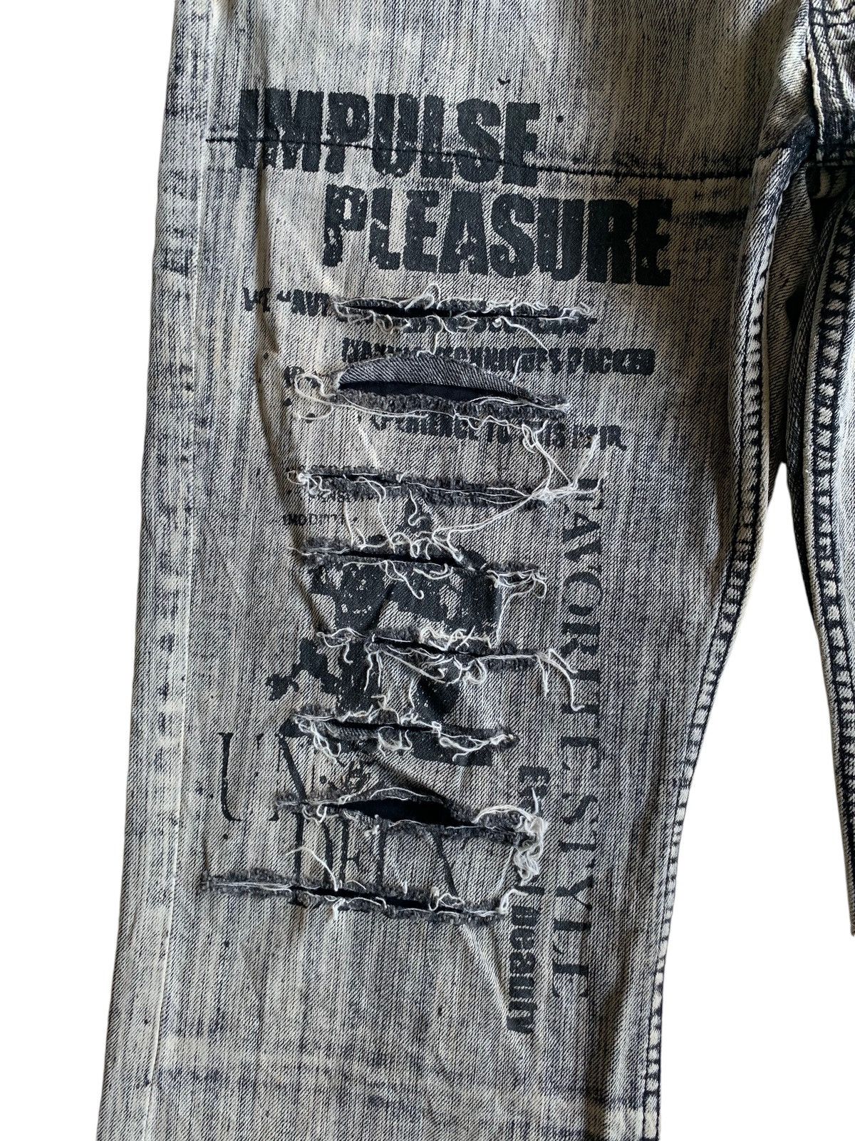 Tornado Mart FLARE IMPULSE PLEASURE FUNNY DEVIL SKULL RUSTY PUNK STYLE ☠️ Size US 33 - 9 Thumbnail