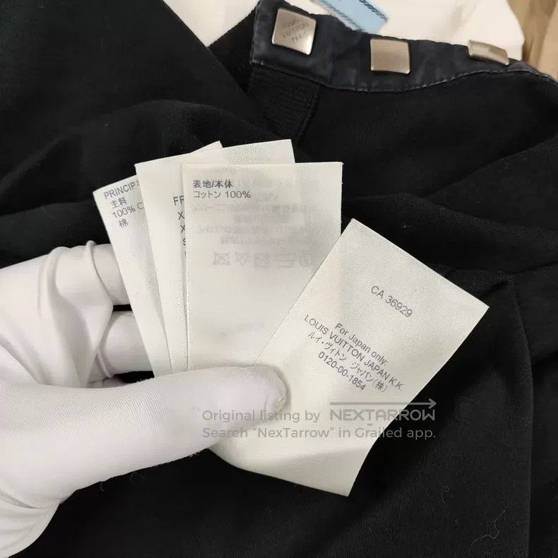 Louis Vuitton Louis Vuitton Black Playing Card Willow Spike T-Shirt Size US XS / EU 42 / 0 - 9 Thumbnail