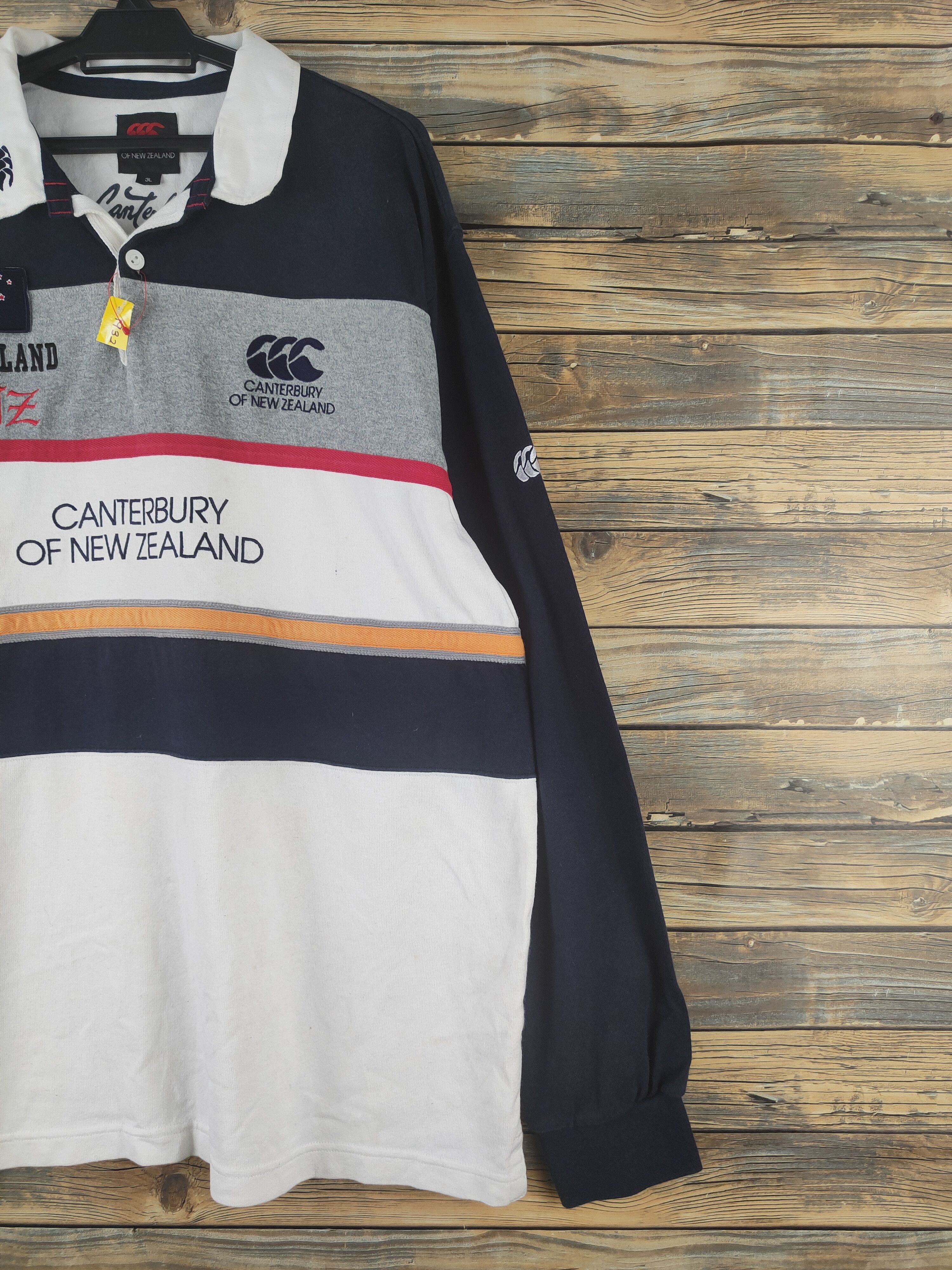 Canterbury of New Zealand DL Canterbury of New Zealand Black Long Sleeve Polos #1932 Size US XL / EU 56 / 4 - 6 Thumbnail