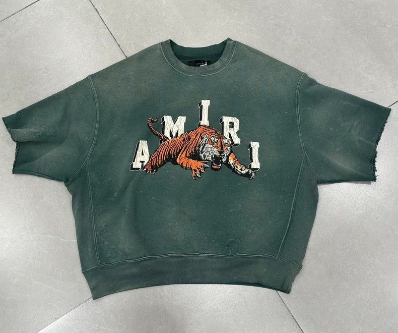 Amiri Amiri tiger short-sleeve sweater Size US L / EU 52-54 / 3 - 1 Thumbnail
