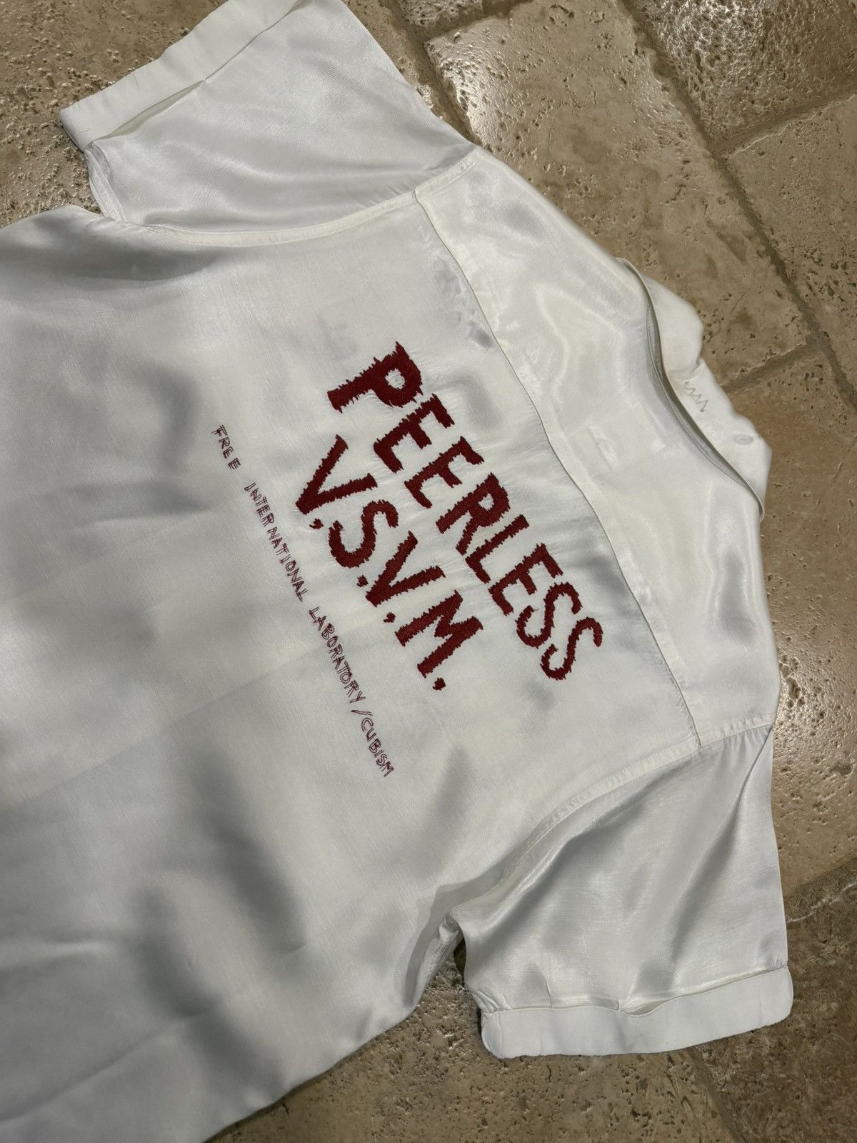 Visvim Visvim SS17 F.I.L. Irving Camp-Collar PEERLESS Satin Shirt Size US M / EU 48-50 / 2 - 11 Thumbnail