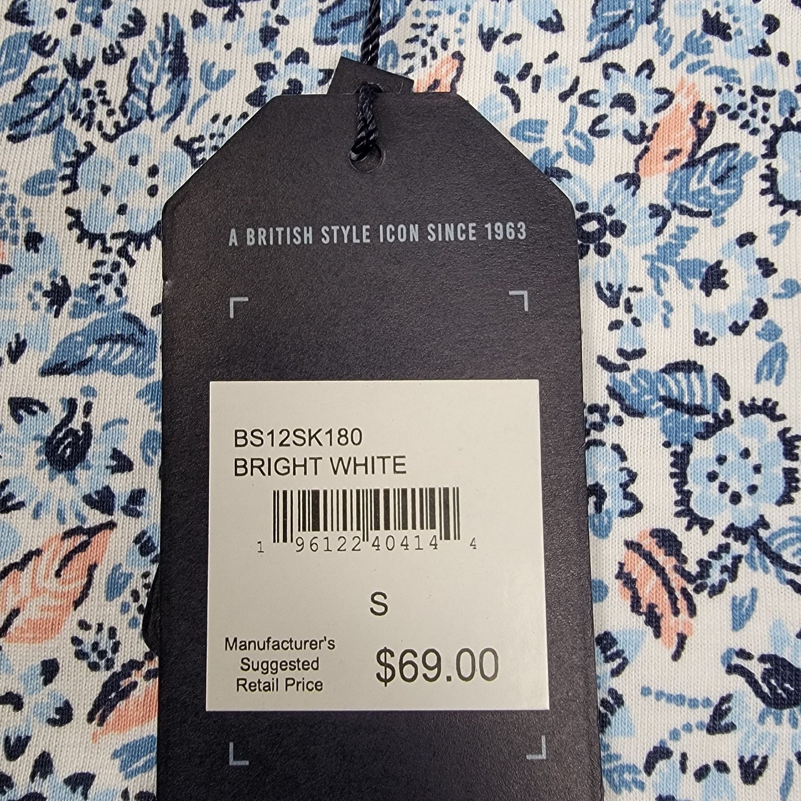 Ben Sherman Ben Sherman The Original Floral AOP Tee Mens S White NWT 610 Size US S / EU 44-46 / 1 - 6 Thumbnail
