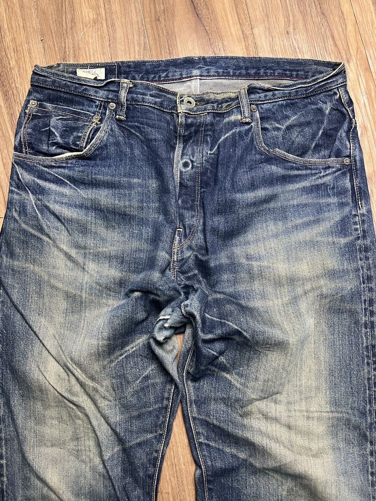 Spellbound SPELLBOUND Japan Selvedge Denim - Redline Selvedge (45) Size US 34 / EU 50 - 3 Thumbnail